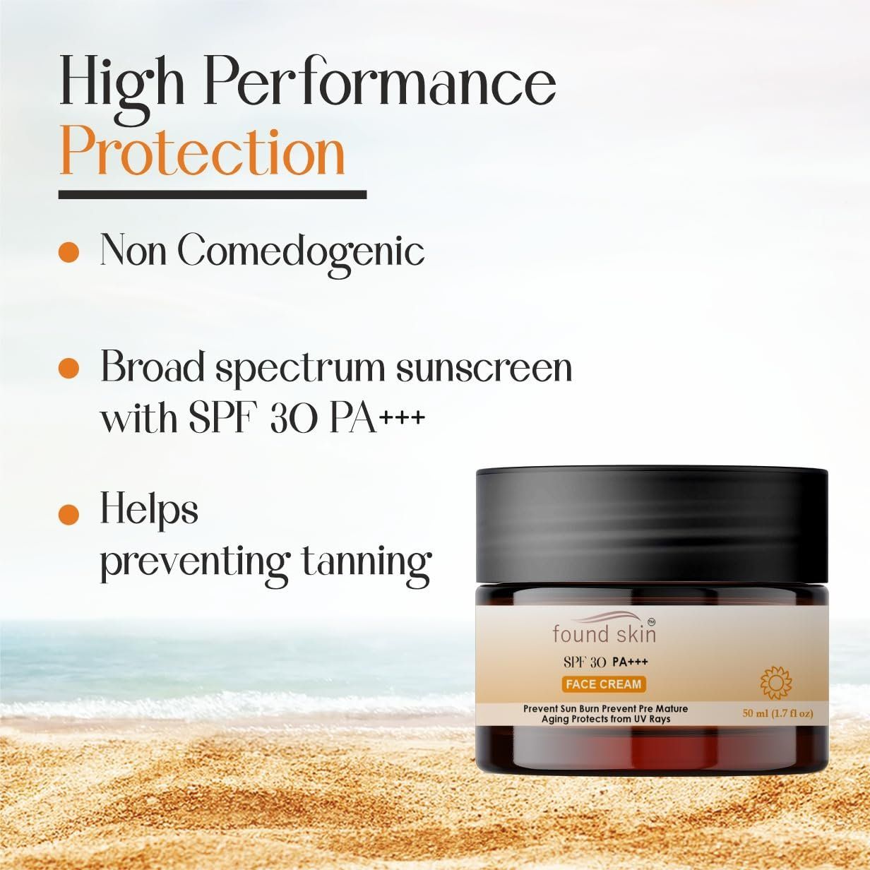Found Skin Face Cream With Spf 30 Pa+++, 50 Ml image 4