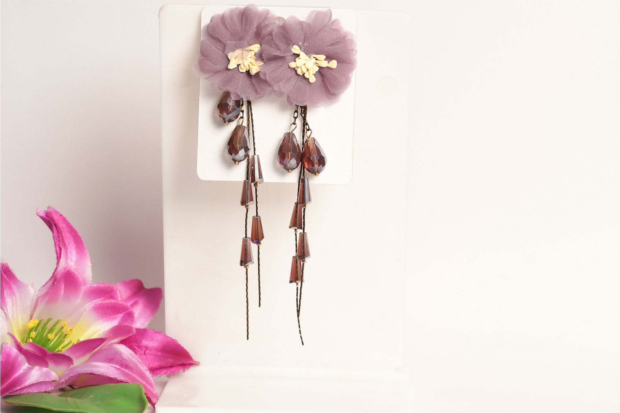 Flower Drop Earrings