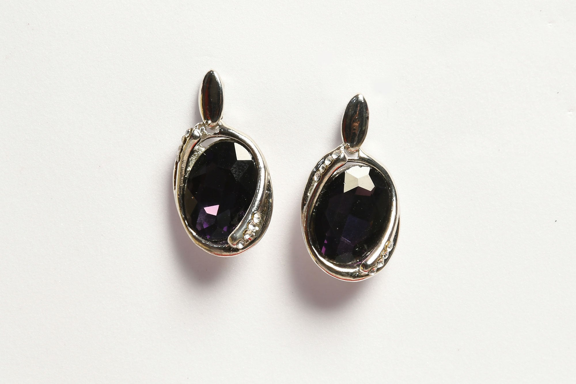 Sterling Silver London Blue Topaz Drop Earrings