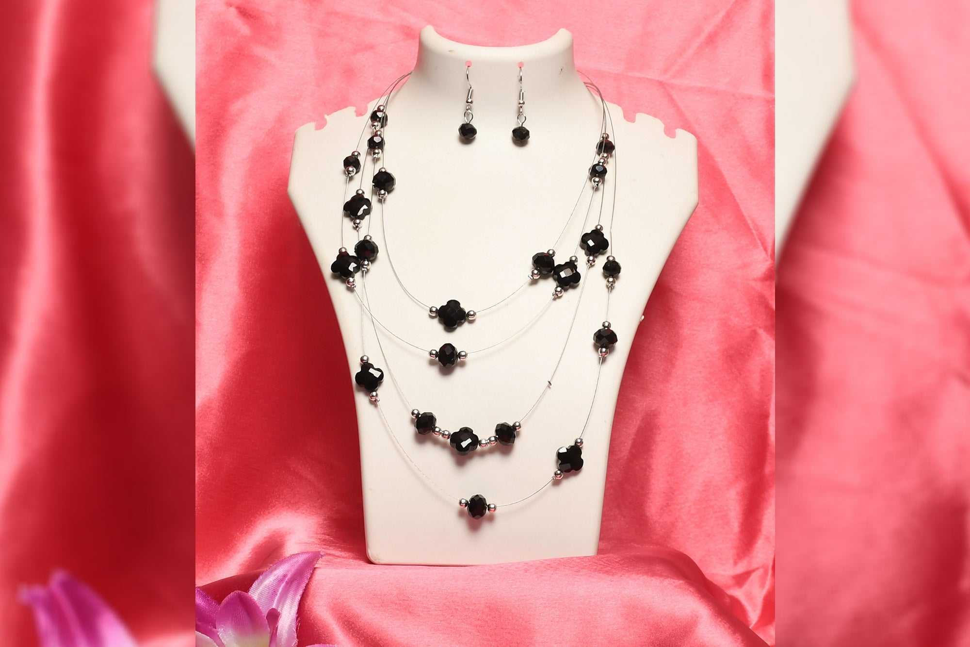 Three Layer Necklace Set