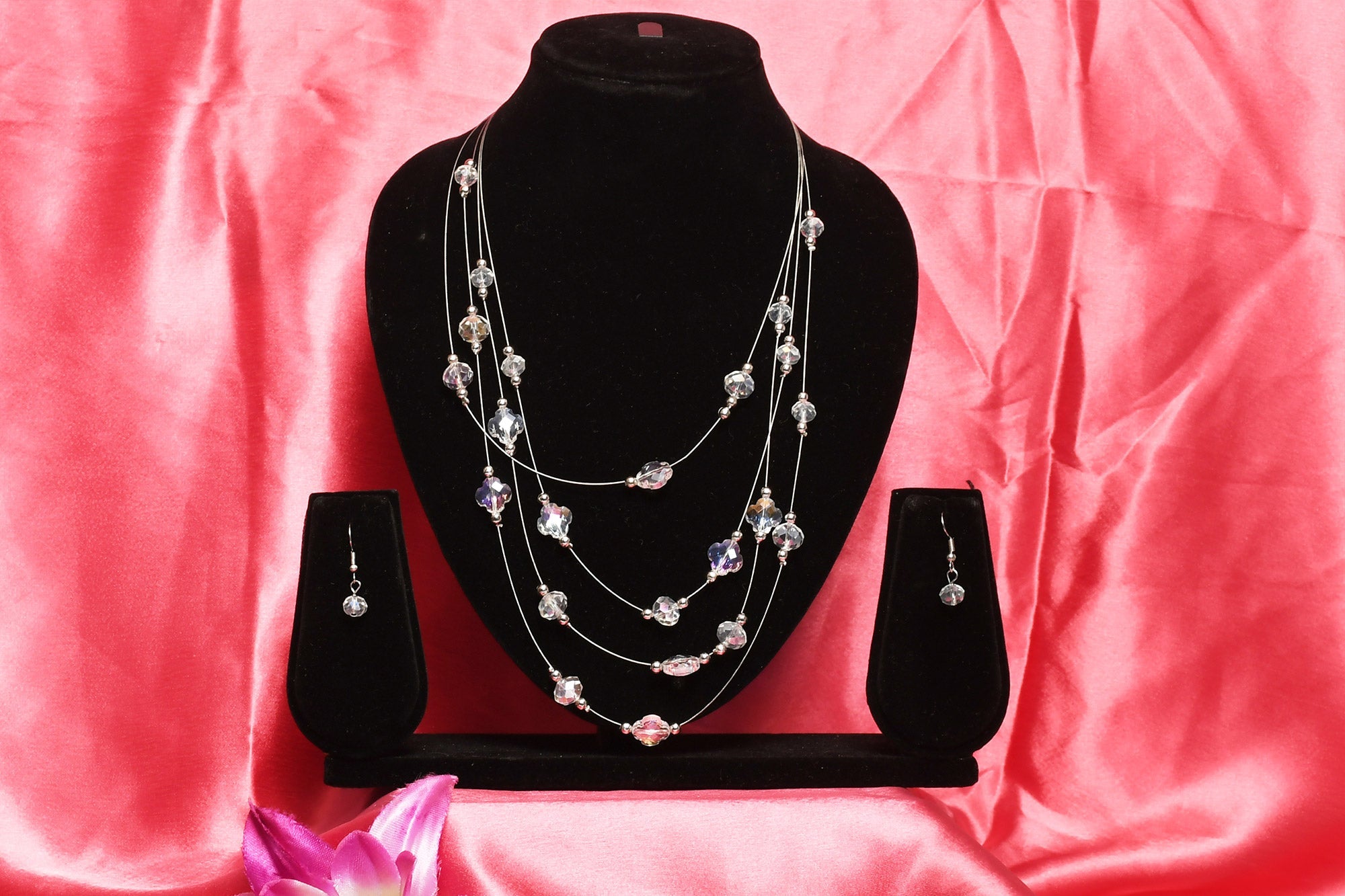 Three Layer Necklace Set