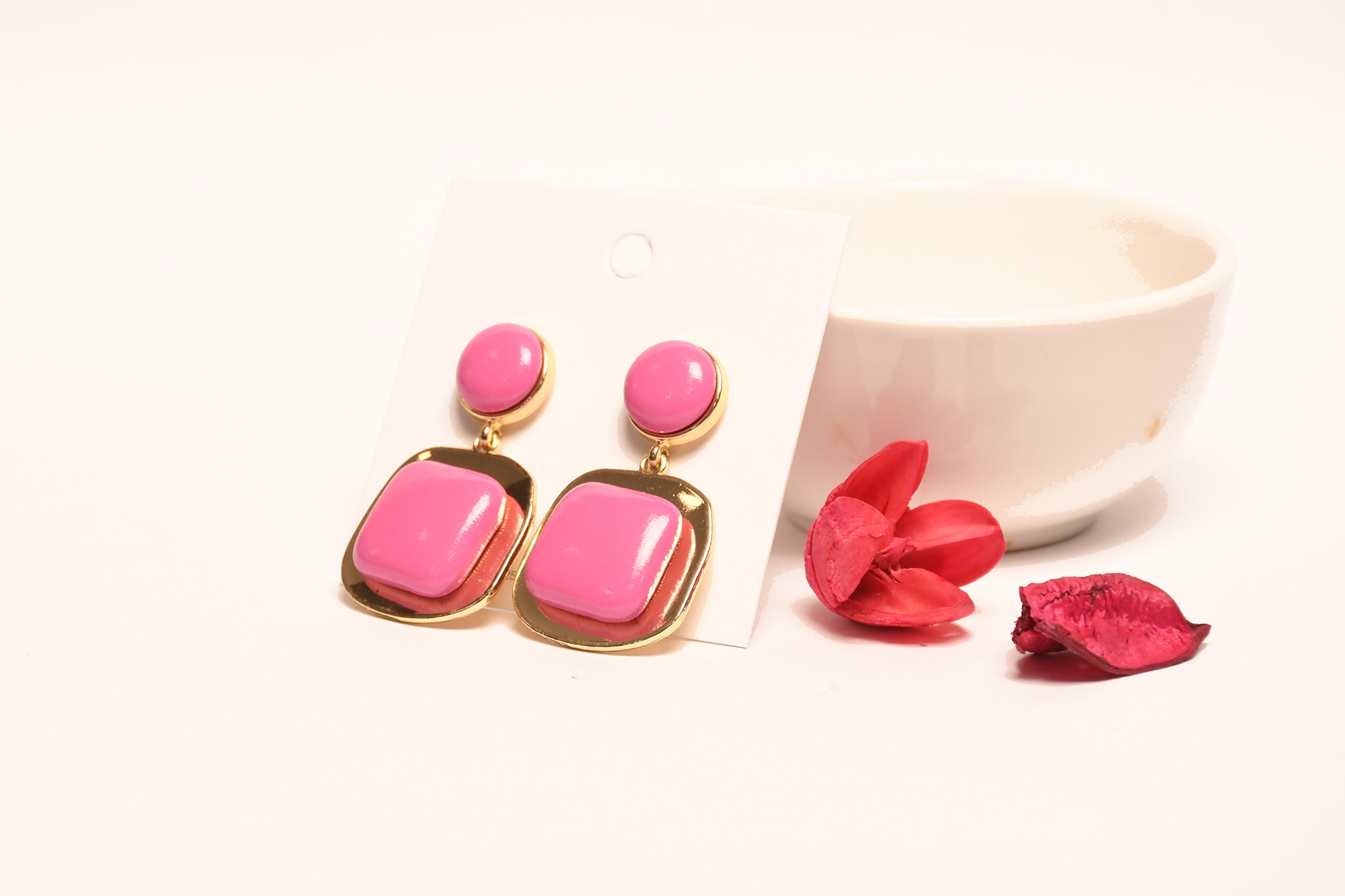 Candy Colour Drop Earrings
