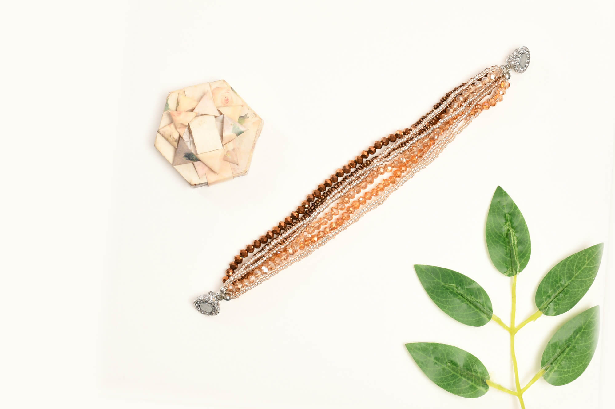 Beads Magnetic Lock Bracelet