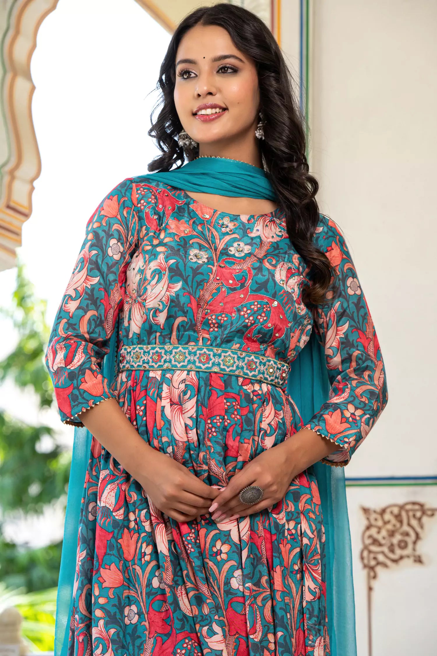 Printed Kurta Set image 2