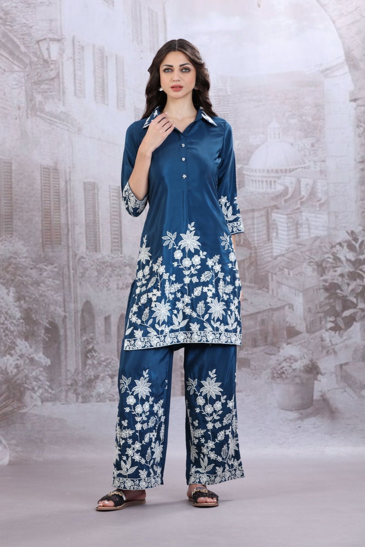 Timeless Embroidered Co-ord Set