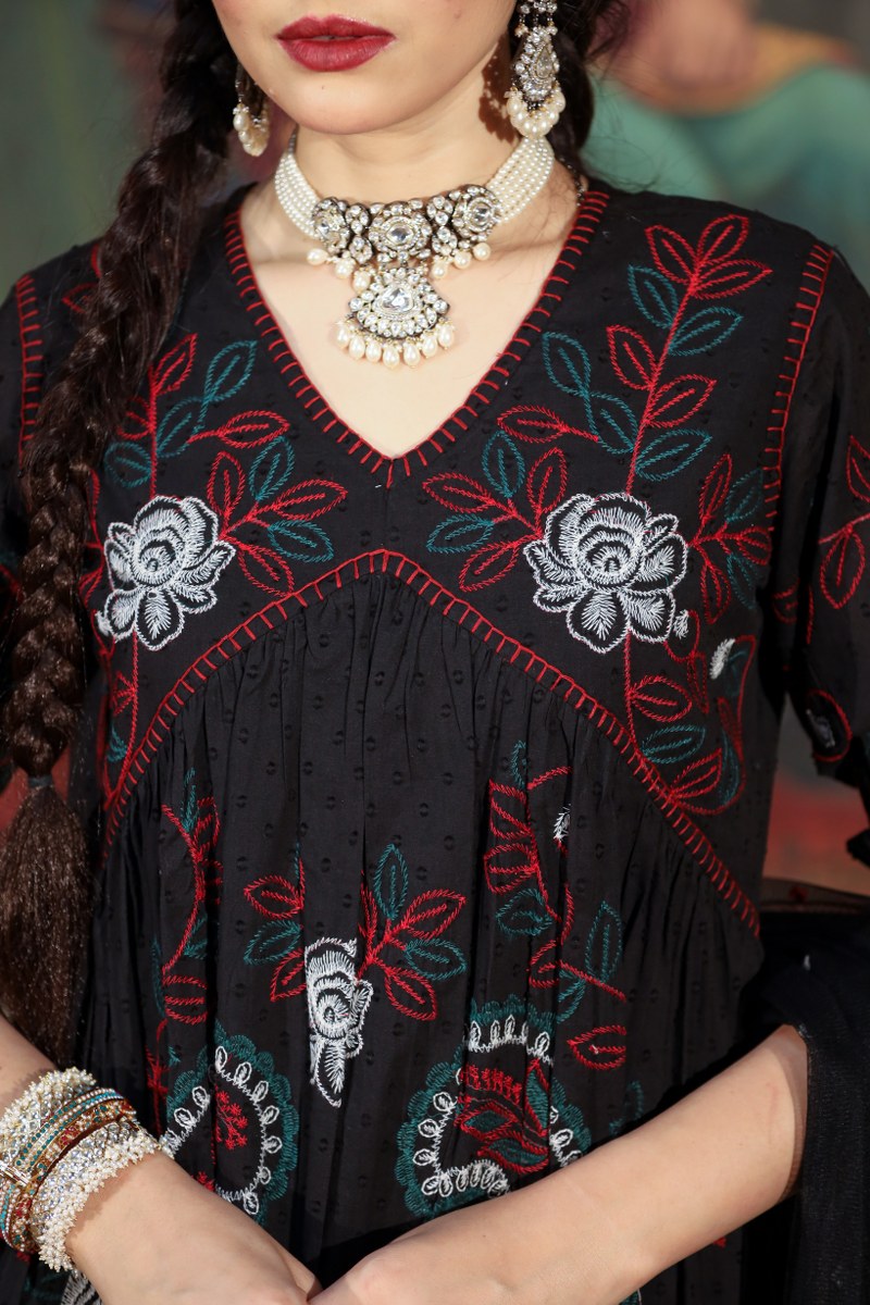 Cotton Sharara Co-ord Set image 4