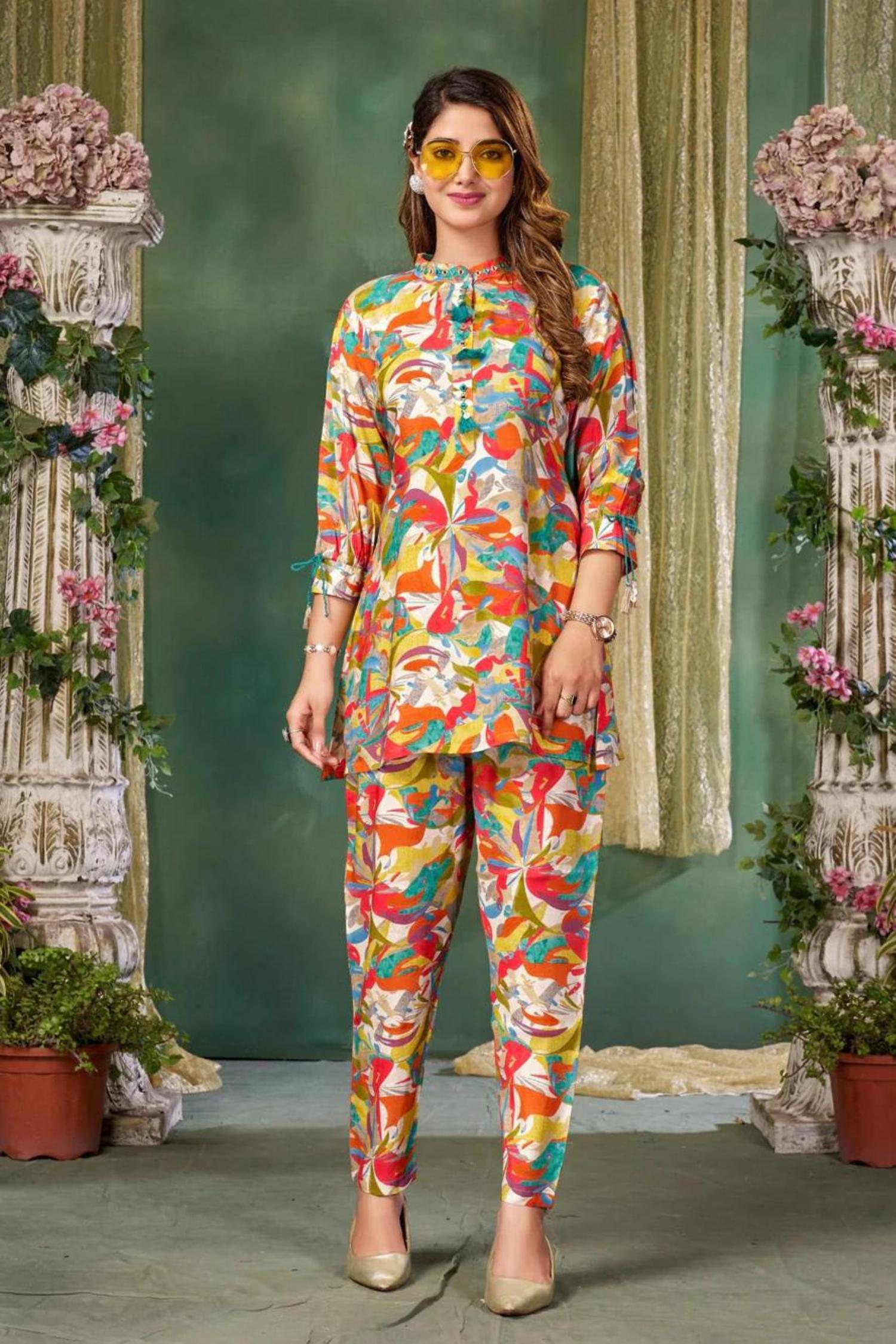 Floral Print Co-ord Set image 3