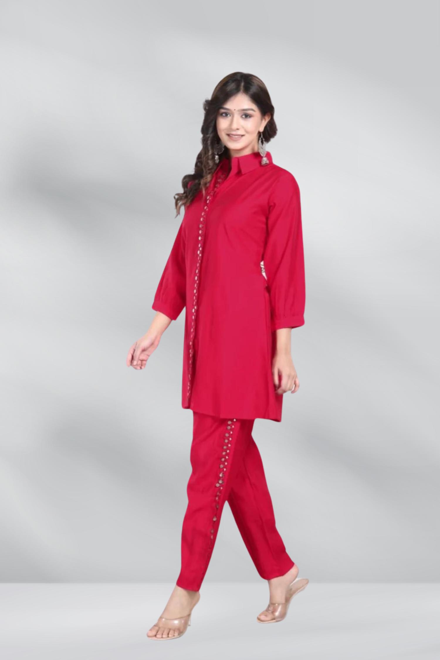 Mirror Work Co-ord Set