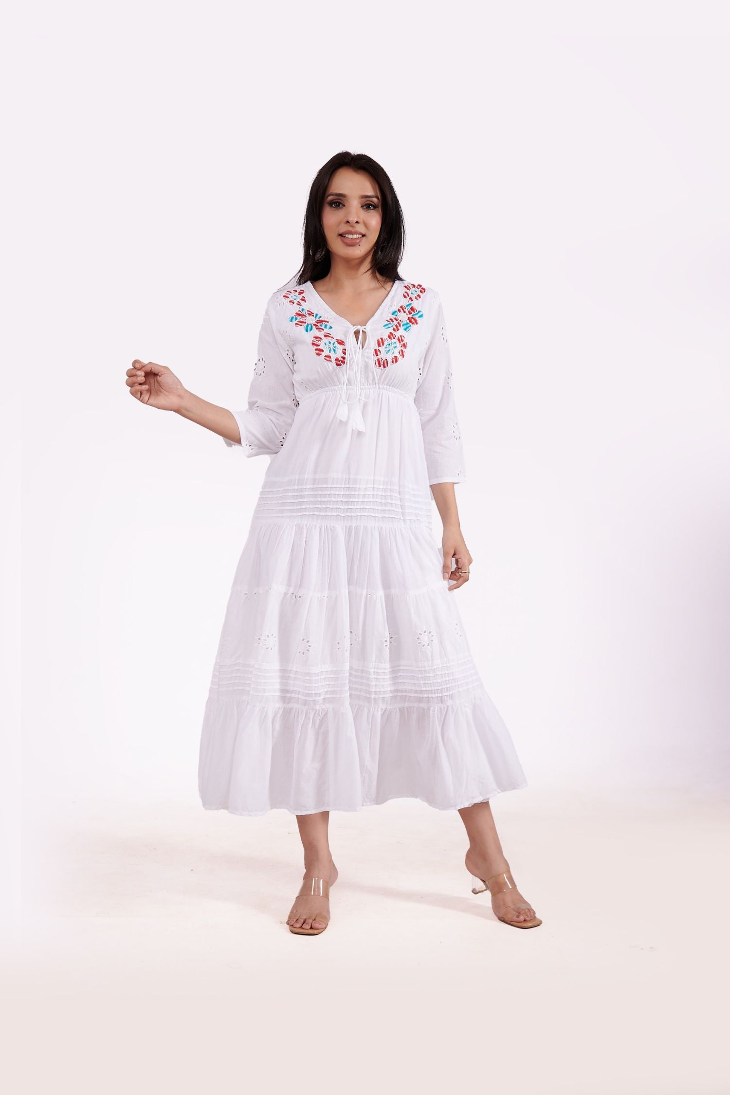 Frock Ankle Length Dress image 5