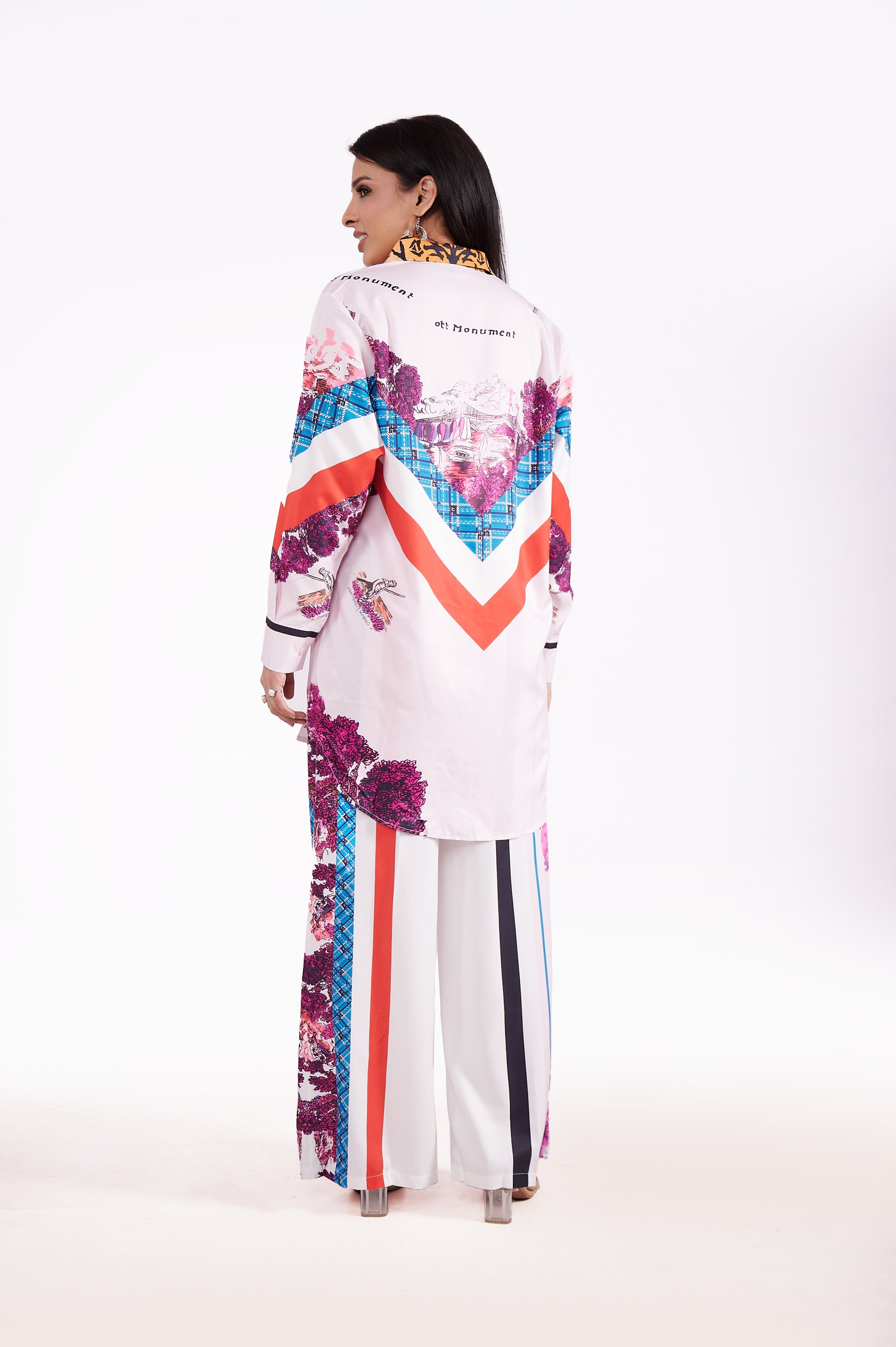 Monument Satin Co-ord Set image 2
