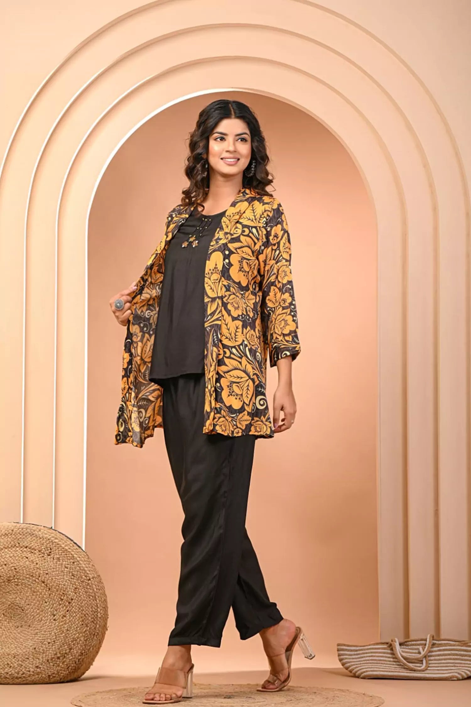 Printed Jacket Co-ord Set image 2