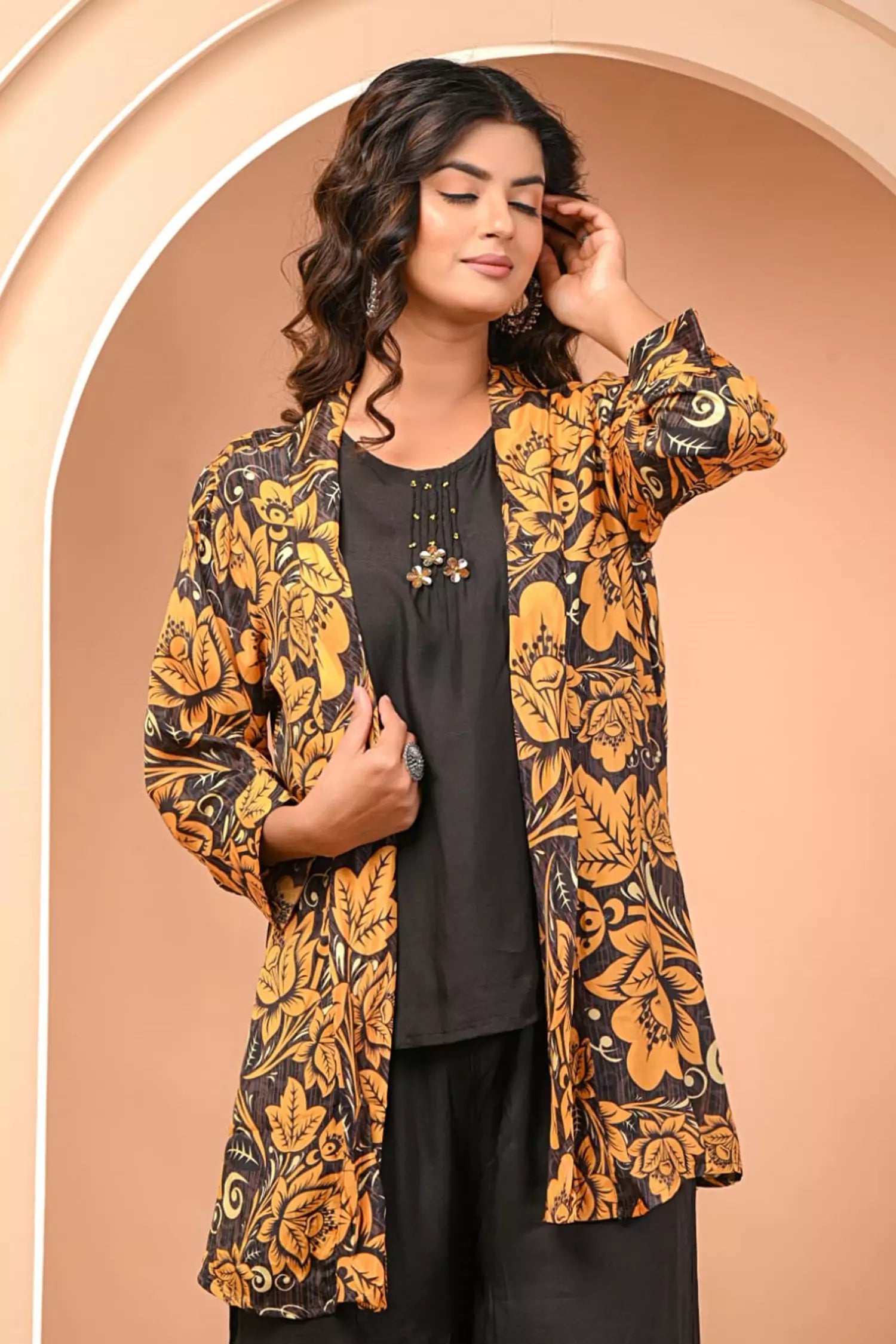 Printed Jacket Co-ord Set image 3