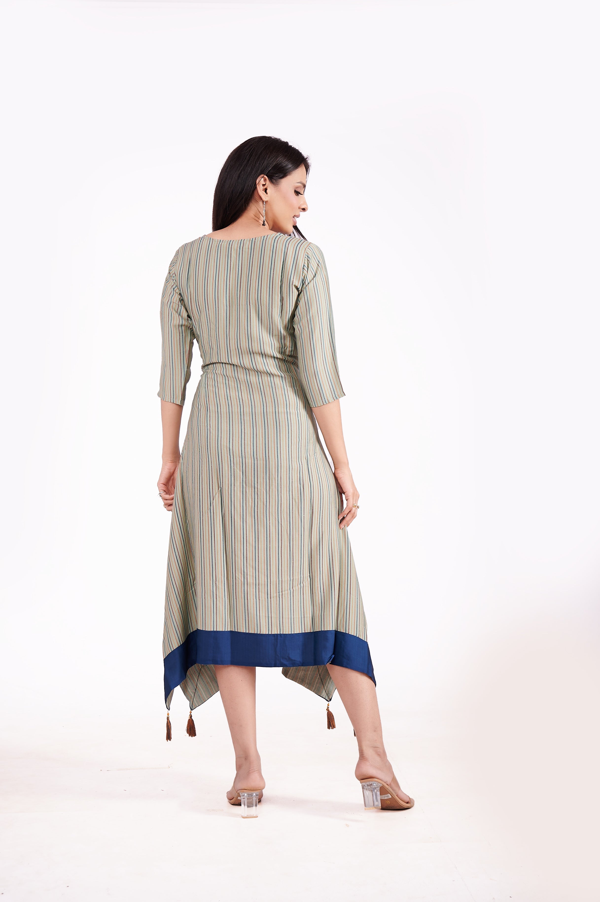 Rayon Lenzing Midi Dress image 4