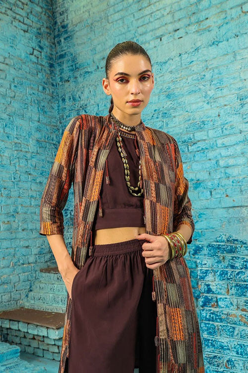 Genie Pants With Mid Length Jacket Co-ord Set image 2