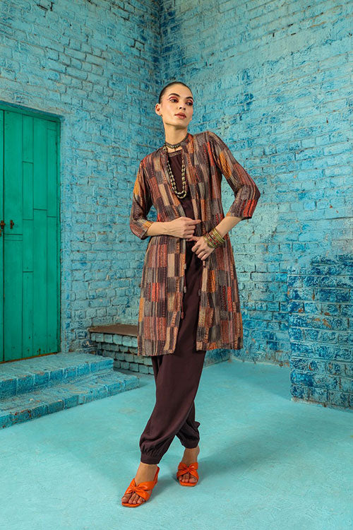 Genie Pants With Mid Length Jacket Co-ord Set image 4