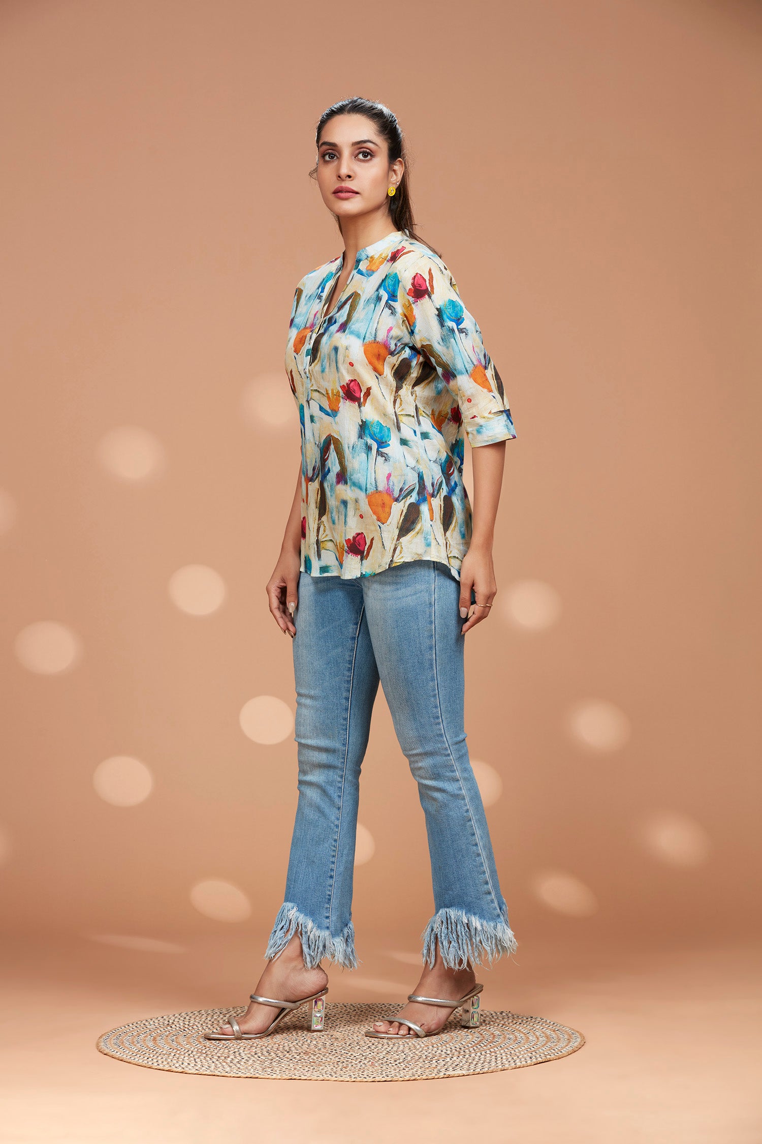 Multi Color Basic Tunic image 3