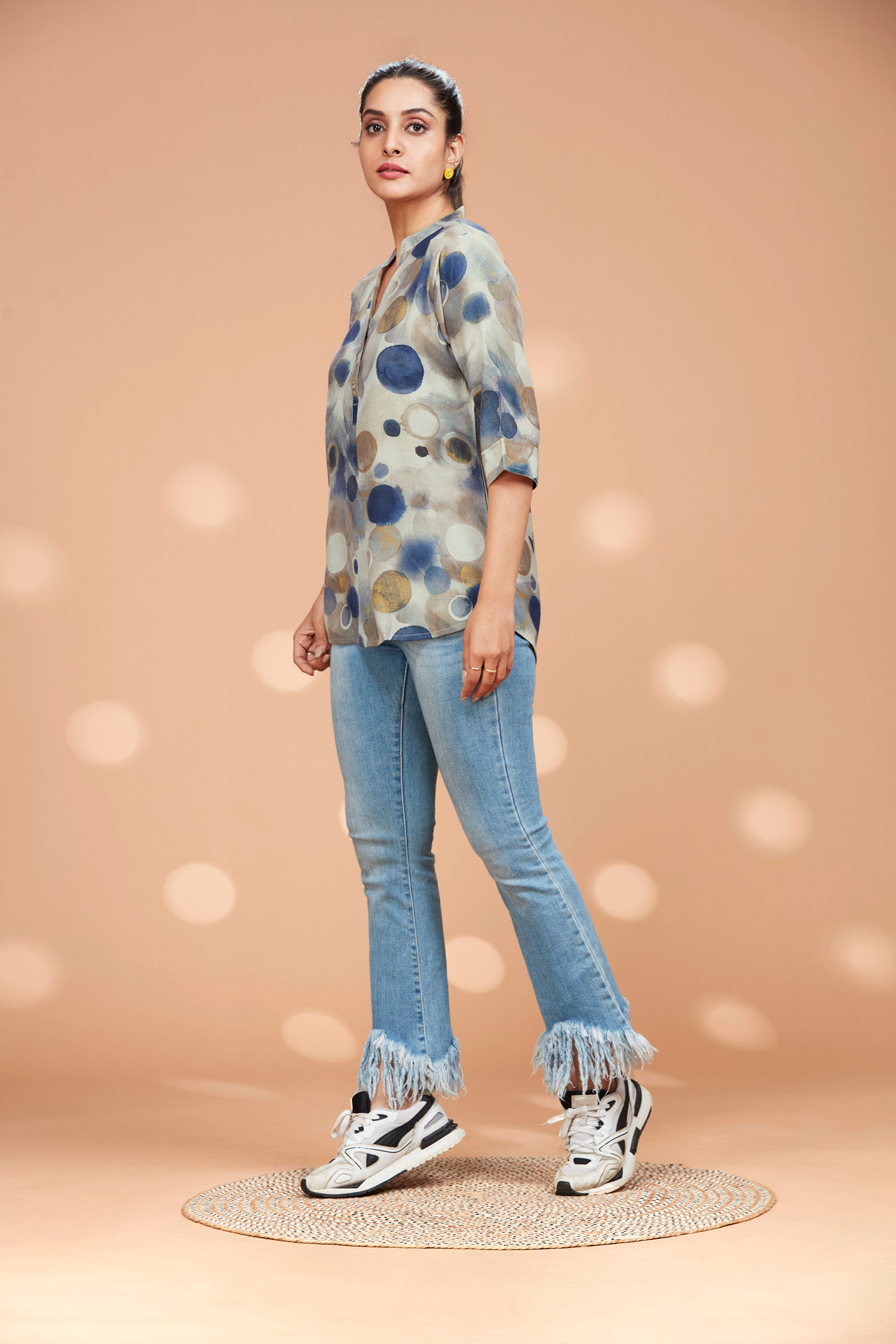 Polka Tunic Top image 3