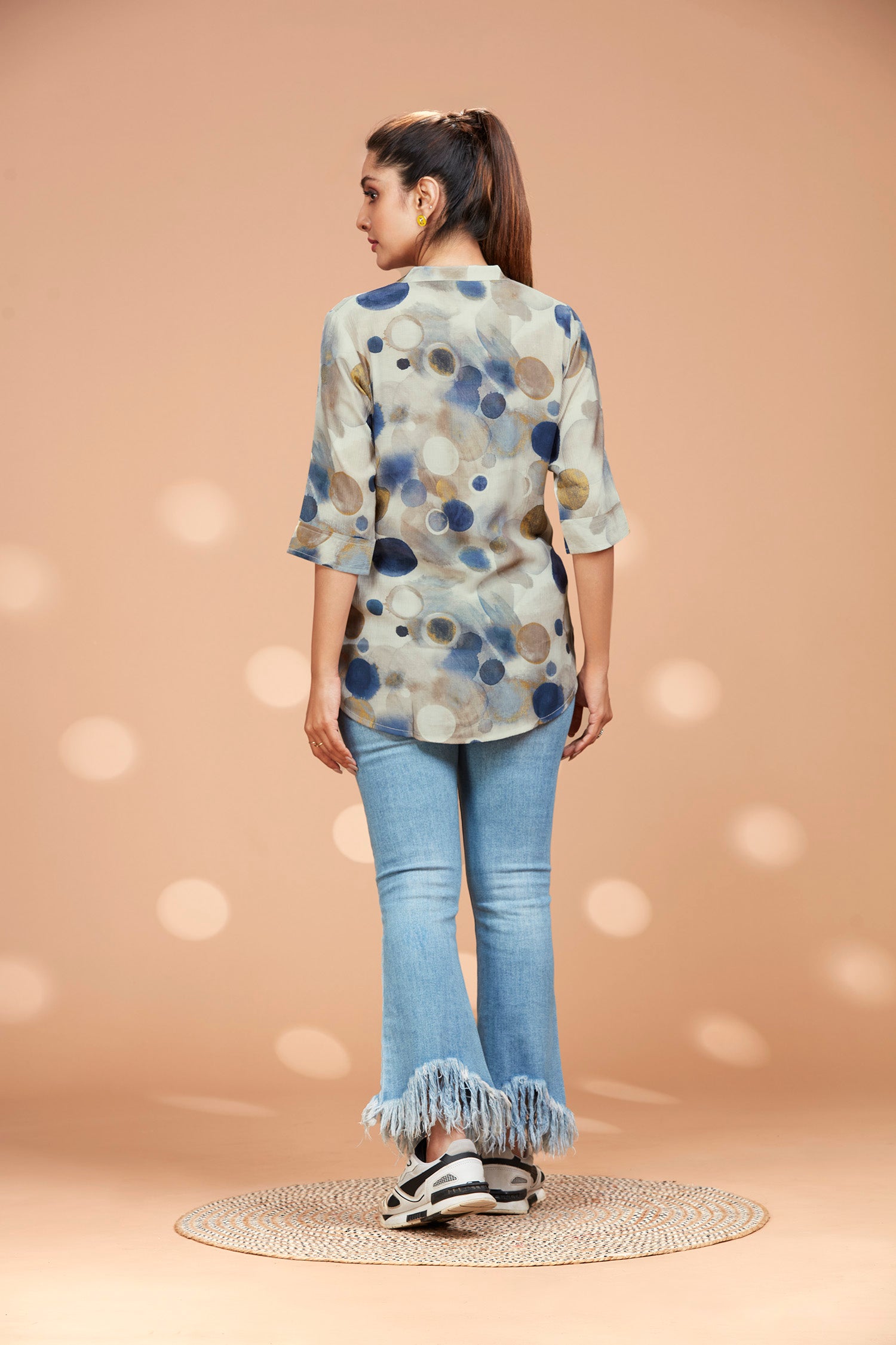 Polka Tunic Top image 5