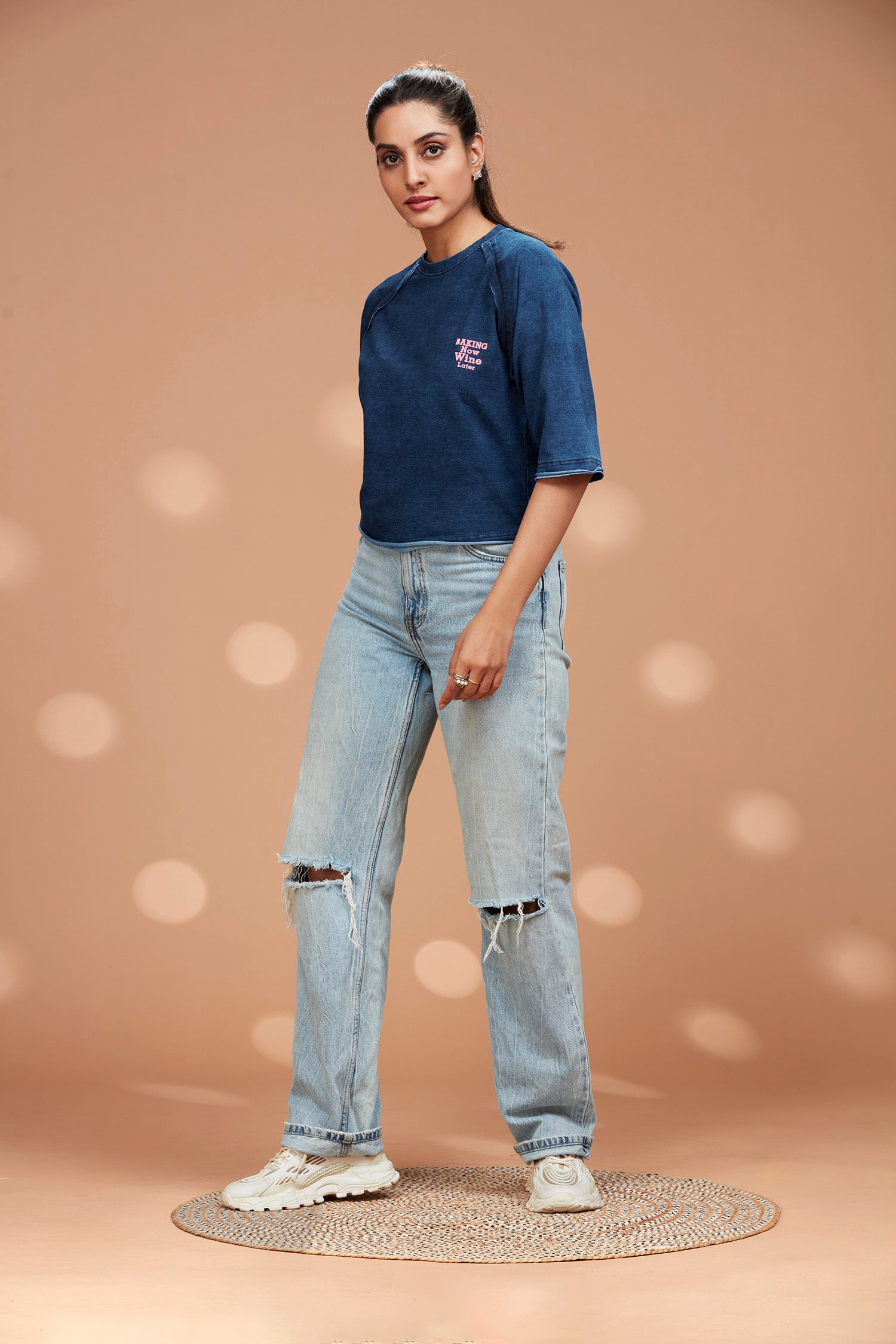 Patterned Crop Top image 3
