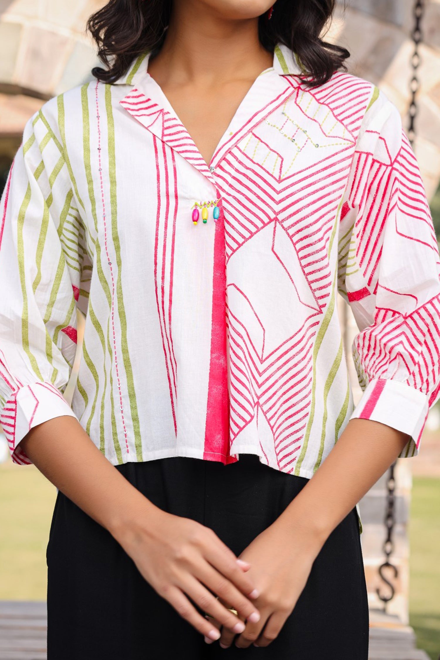 High Low Hem Shirt image 3