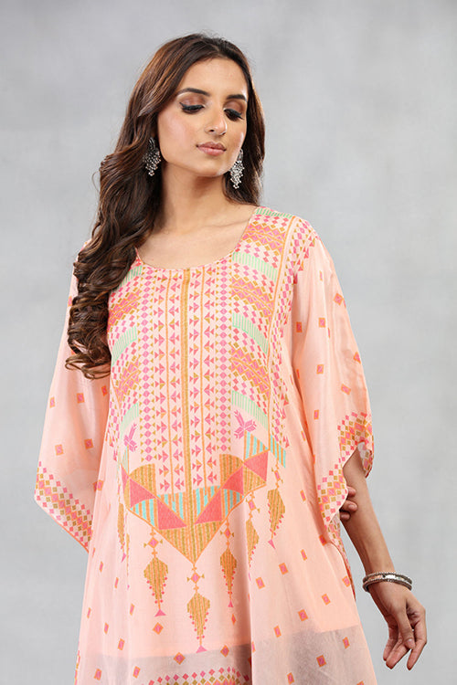Floral Print Short Kaftan image 4