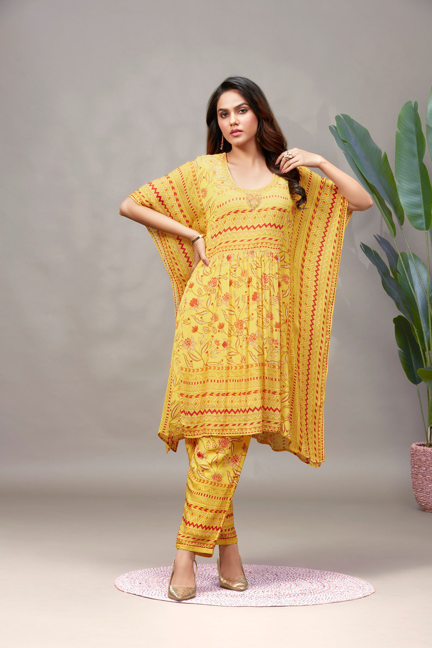 Sunny Elegance Long Kaftan image 3