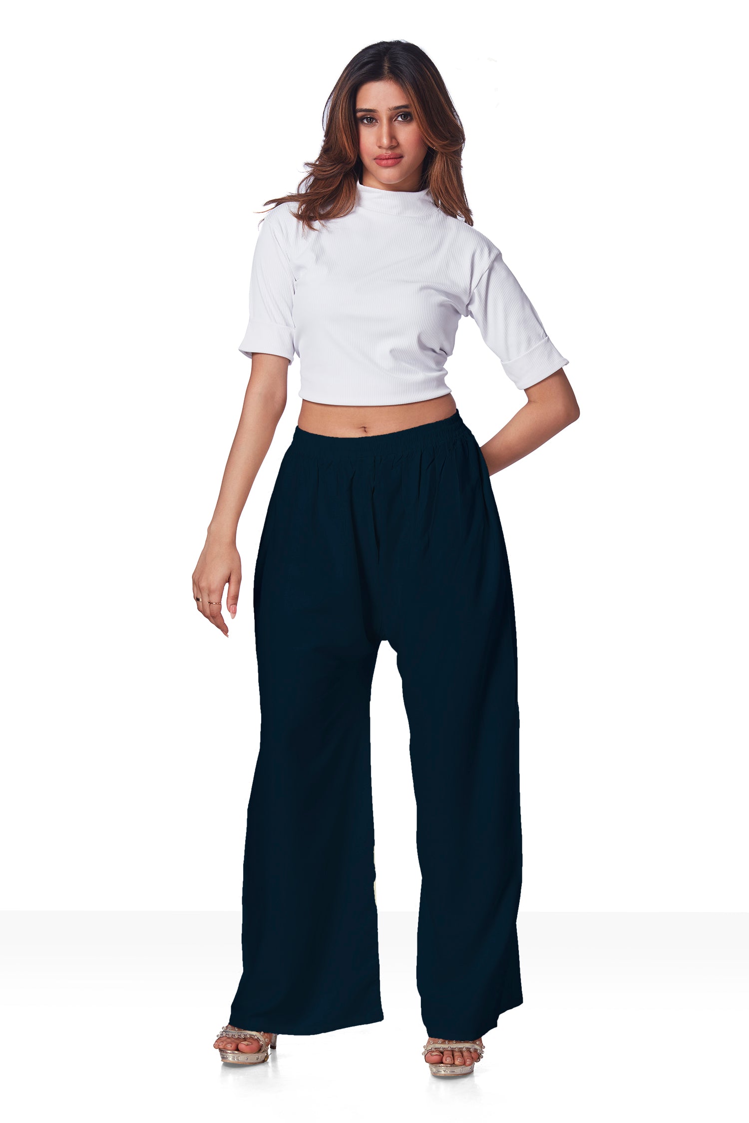 Wideleg Plazo - Blue