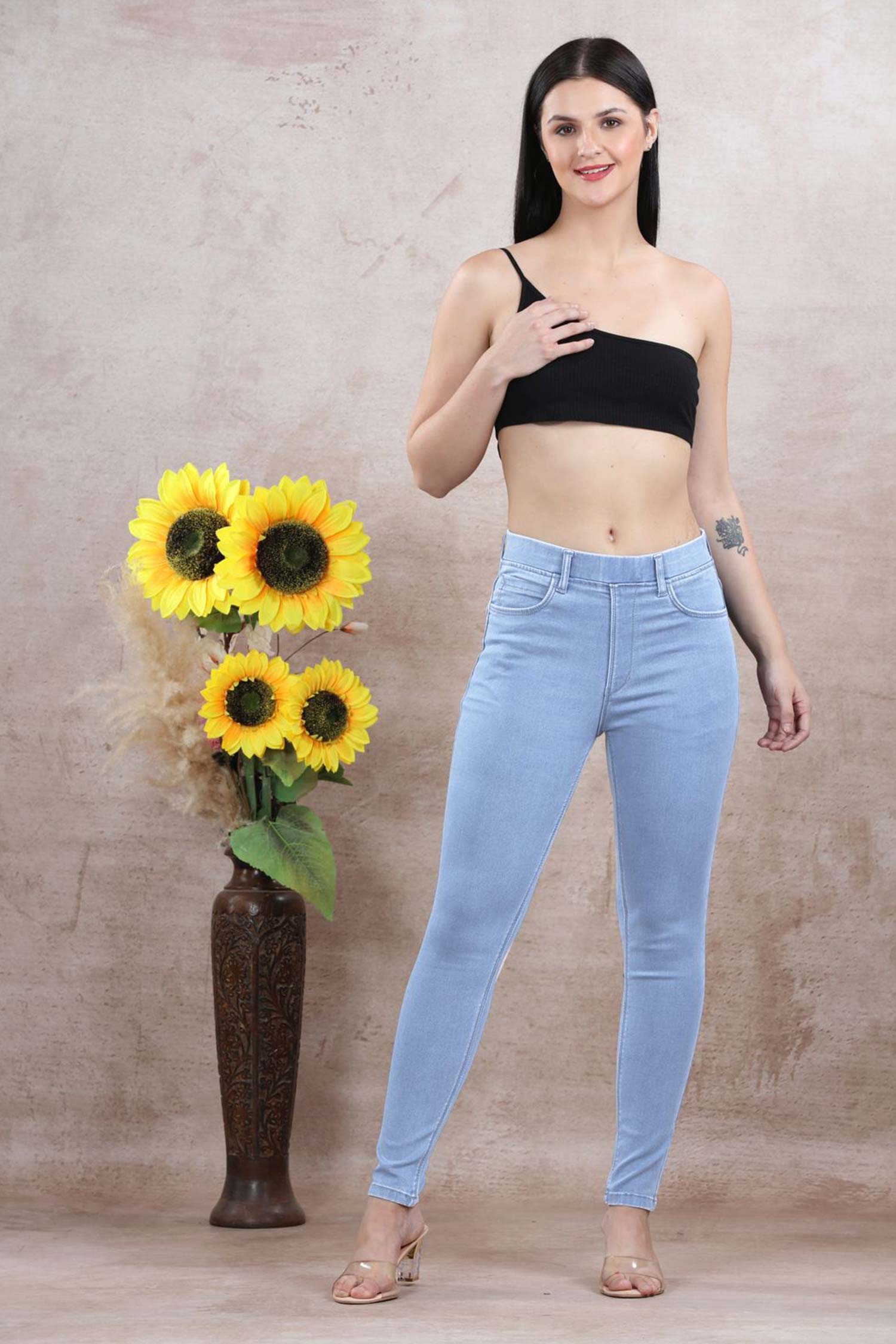 Jeggings - Denim Blue