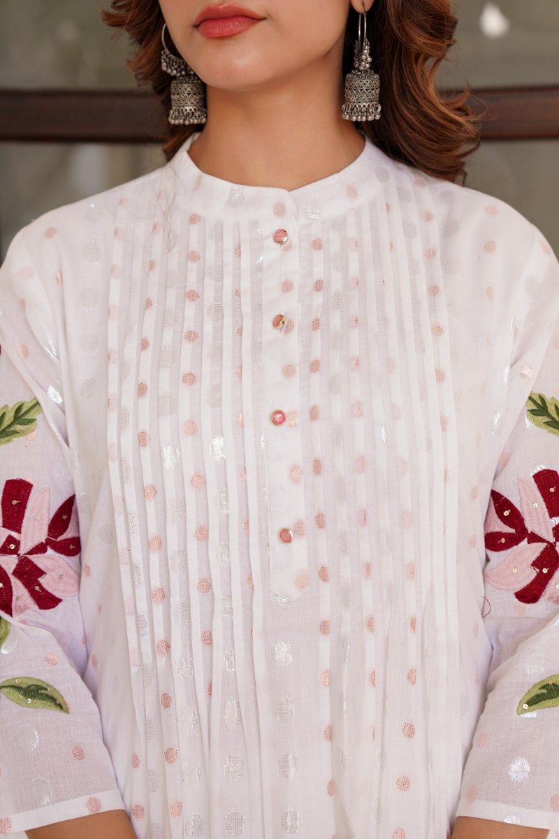 Floral Grace White Cord Set image 3