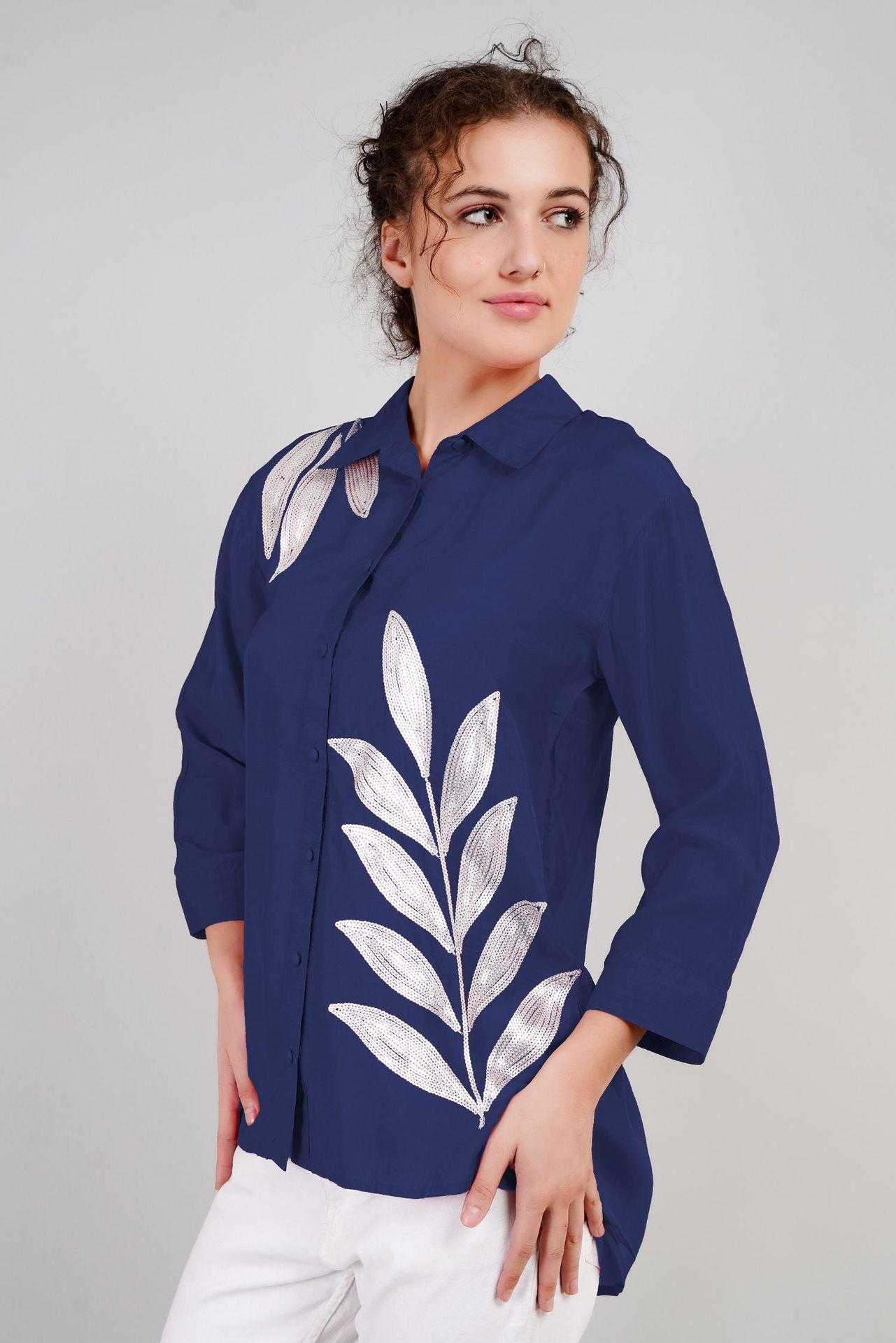 Blue Breeze White Leaf Top image 2