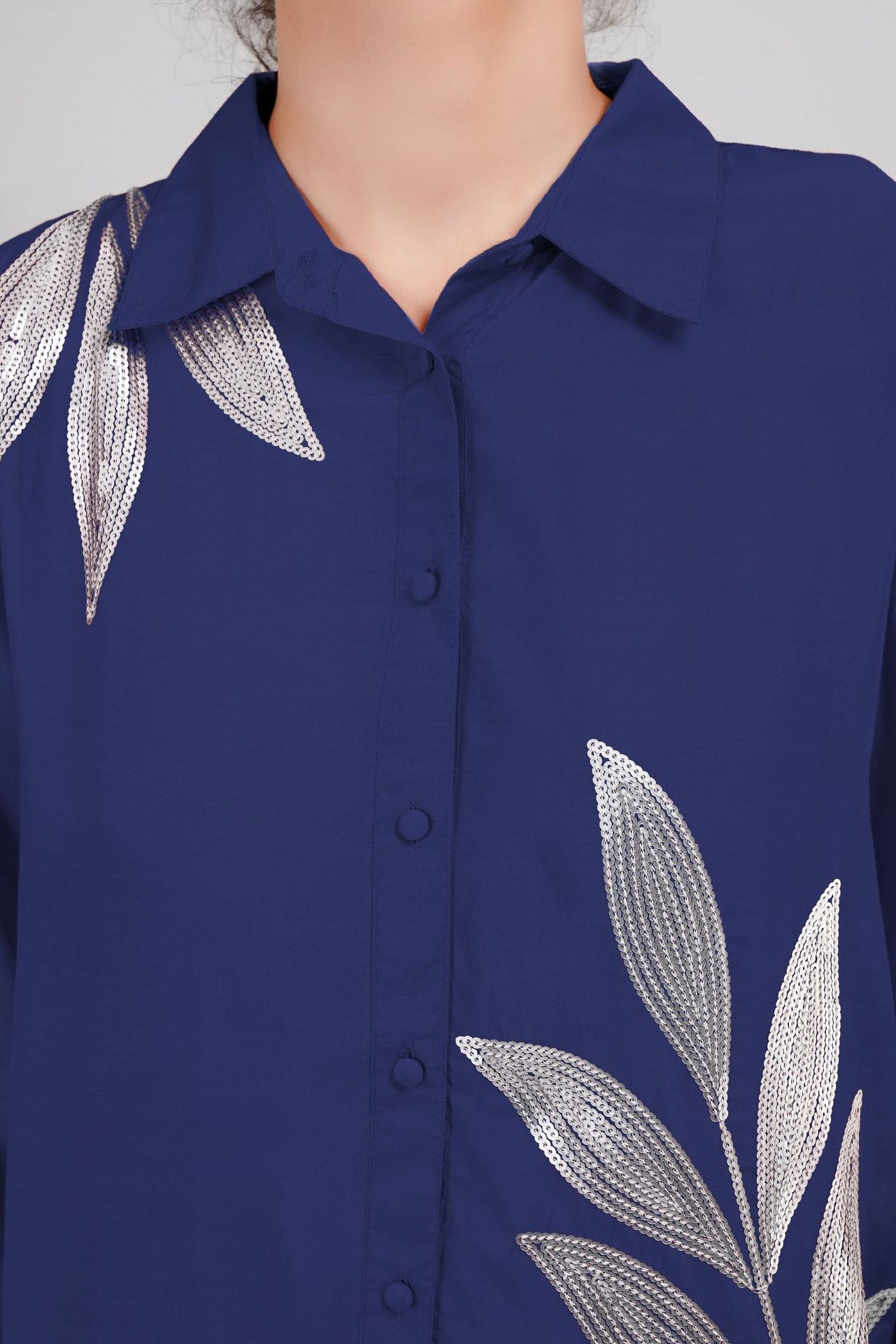 Blue Breeze White Leaf Top image 4