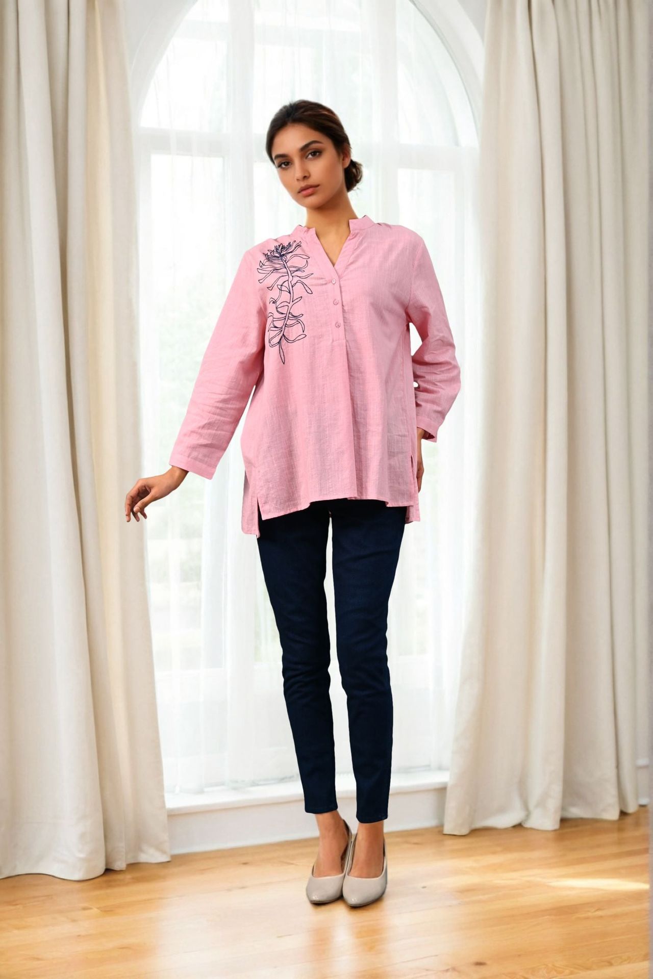 Soft Bloom Pink Top image 4