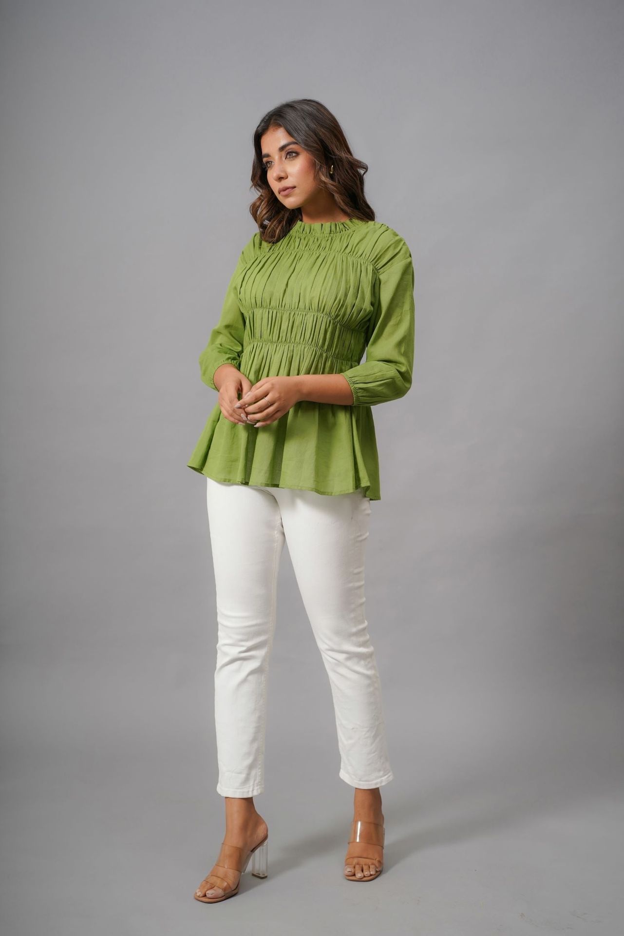 Fresh Green Comfort Cotton Top image 2