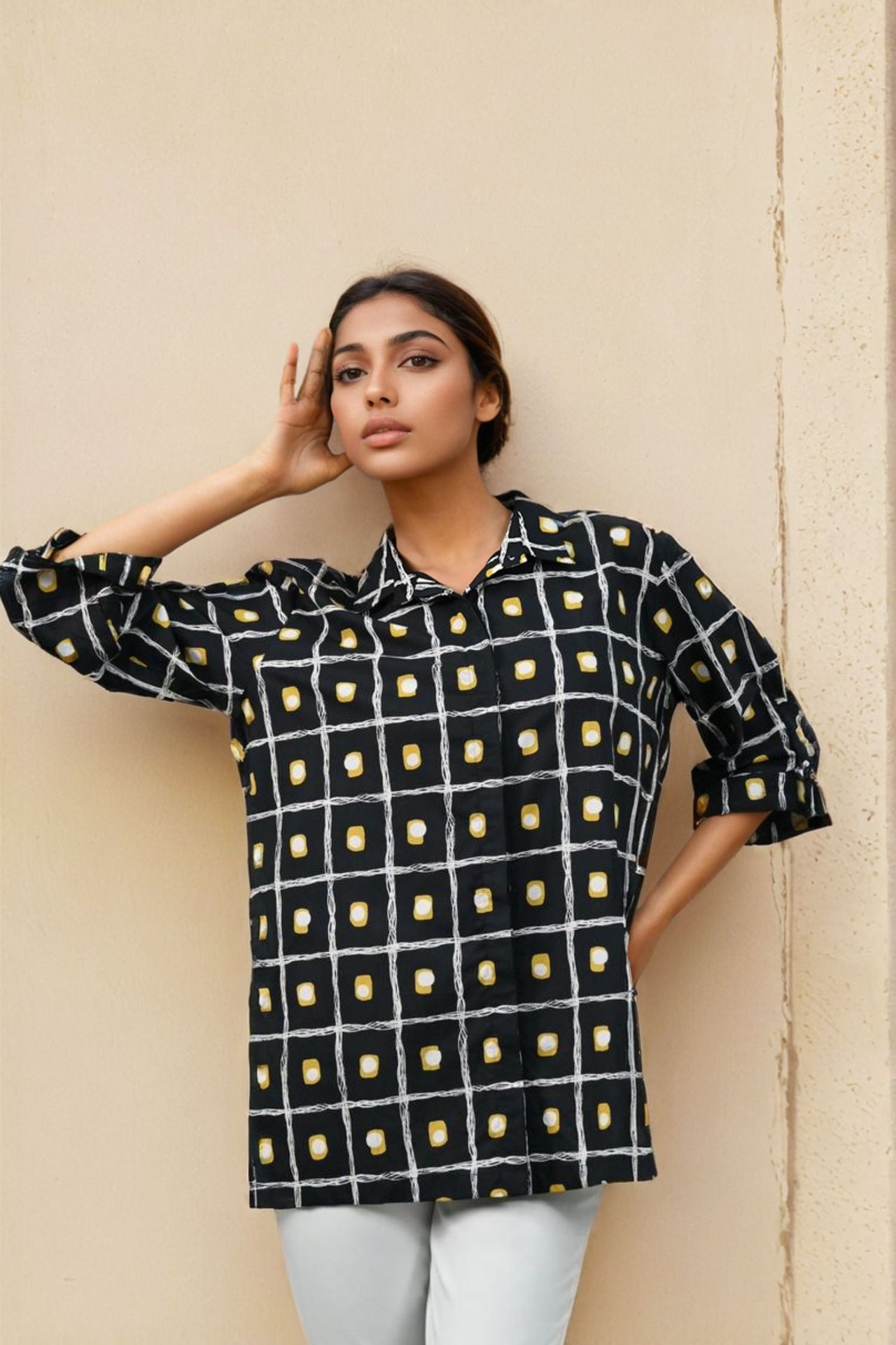 Black Dot Whisper Shirt