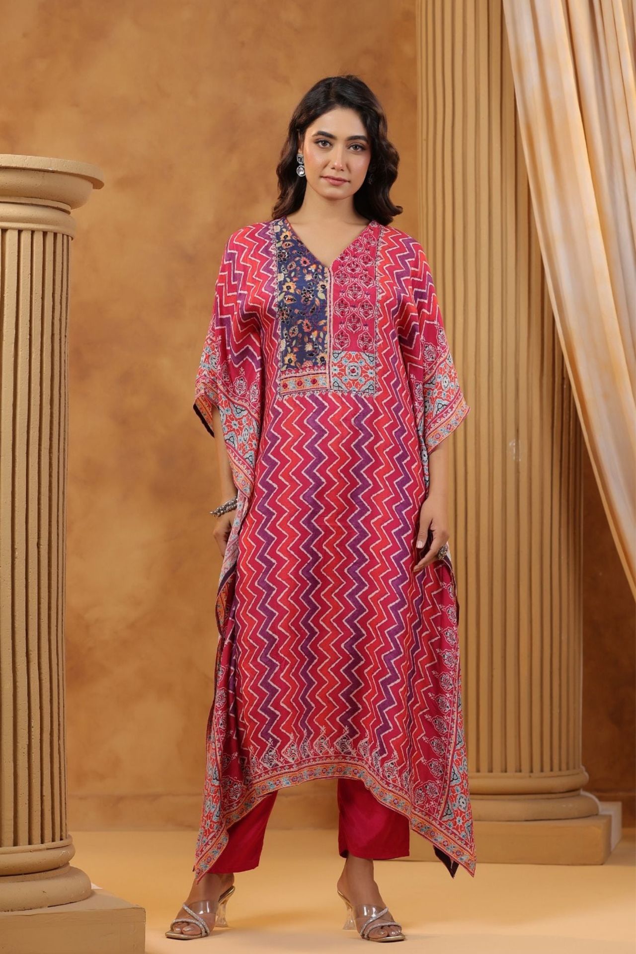 Rani Printed Kaftan Style Co-ord Set