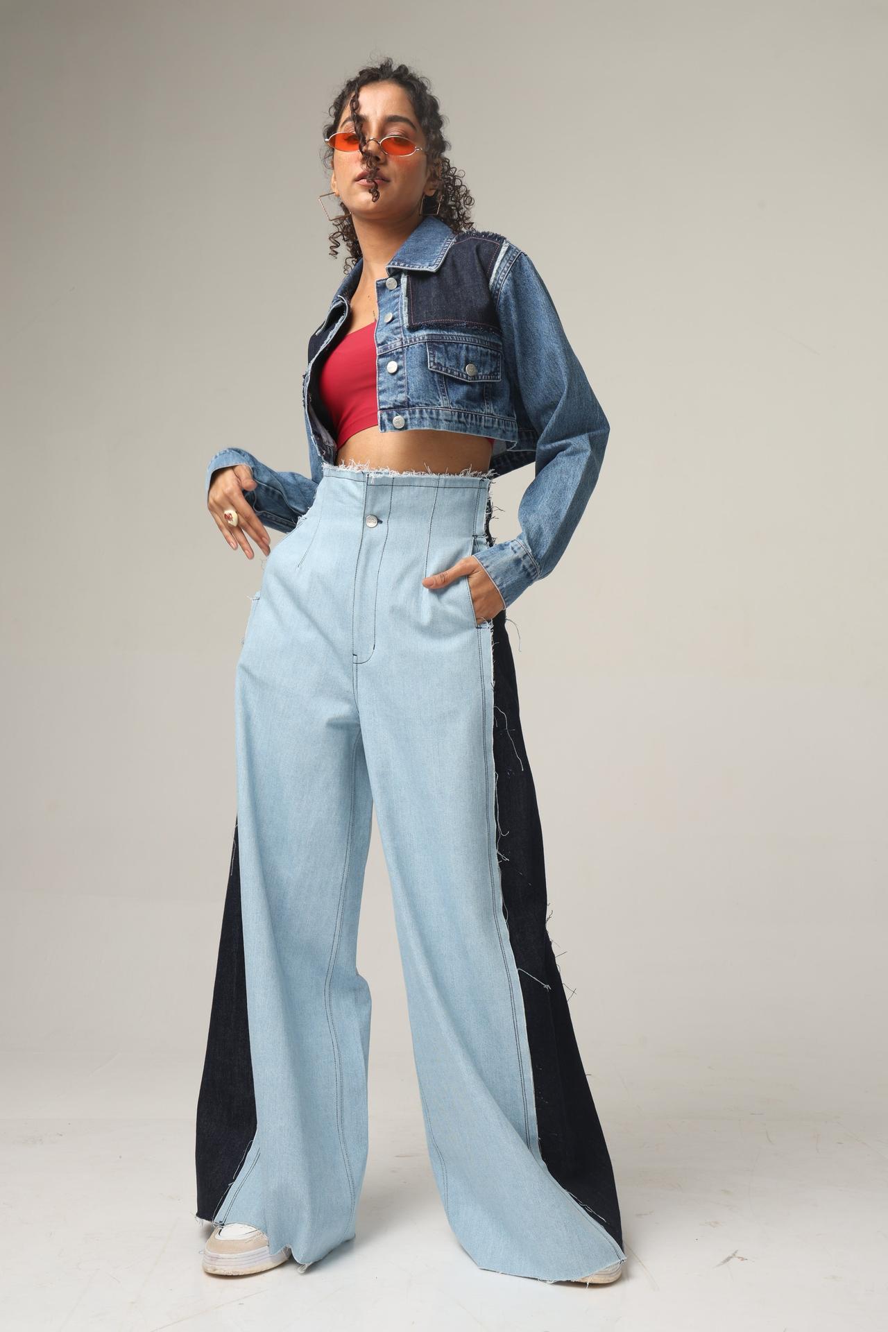 Urban Flare Wide Jeans