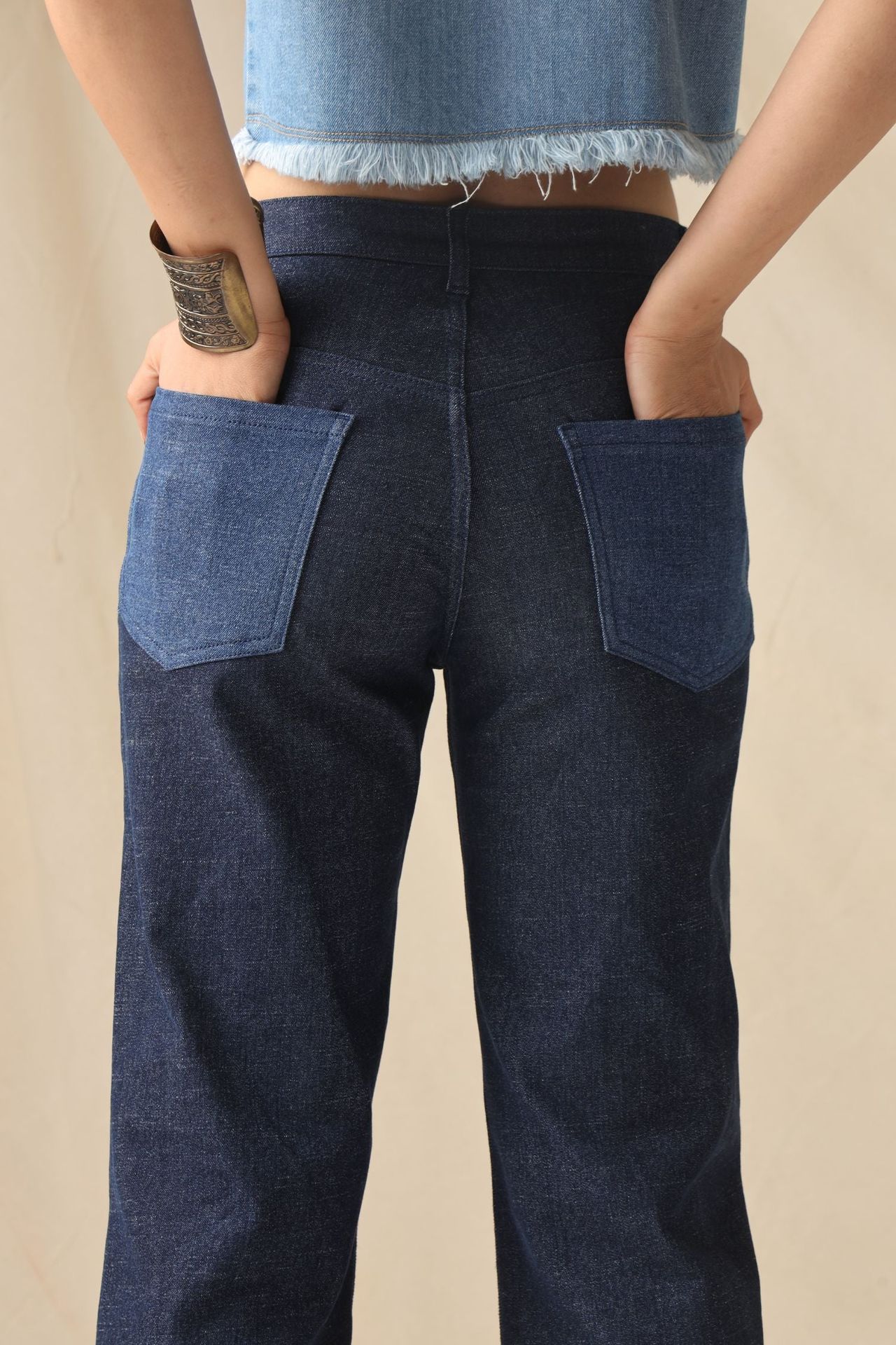 Relaxed Fit Wide Leg Denim image 4