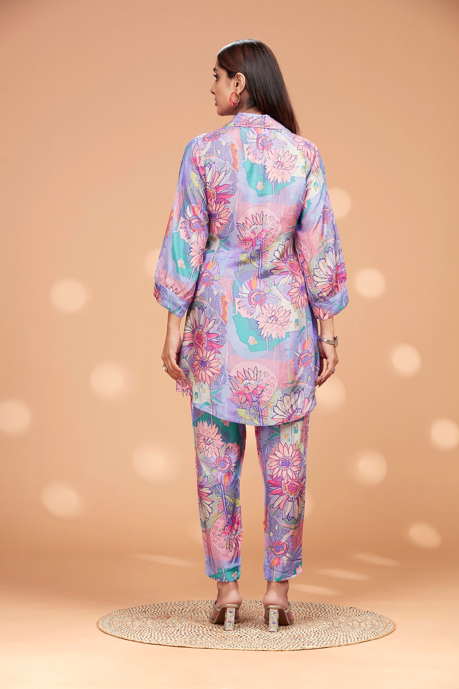 Shirt Co-ord Set With Tassel At Hem image 5