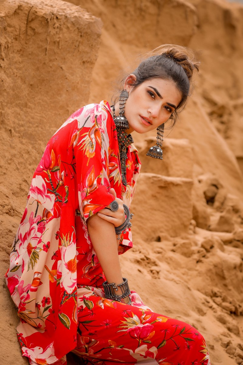 Rayon Shirt Style Co-ord Set image 11