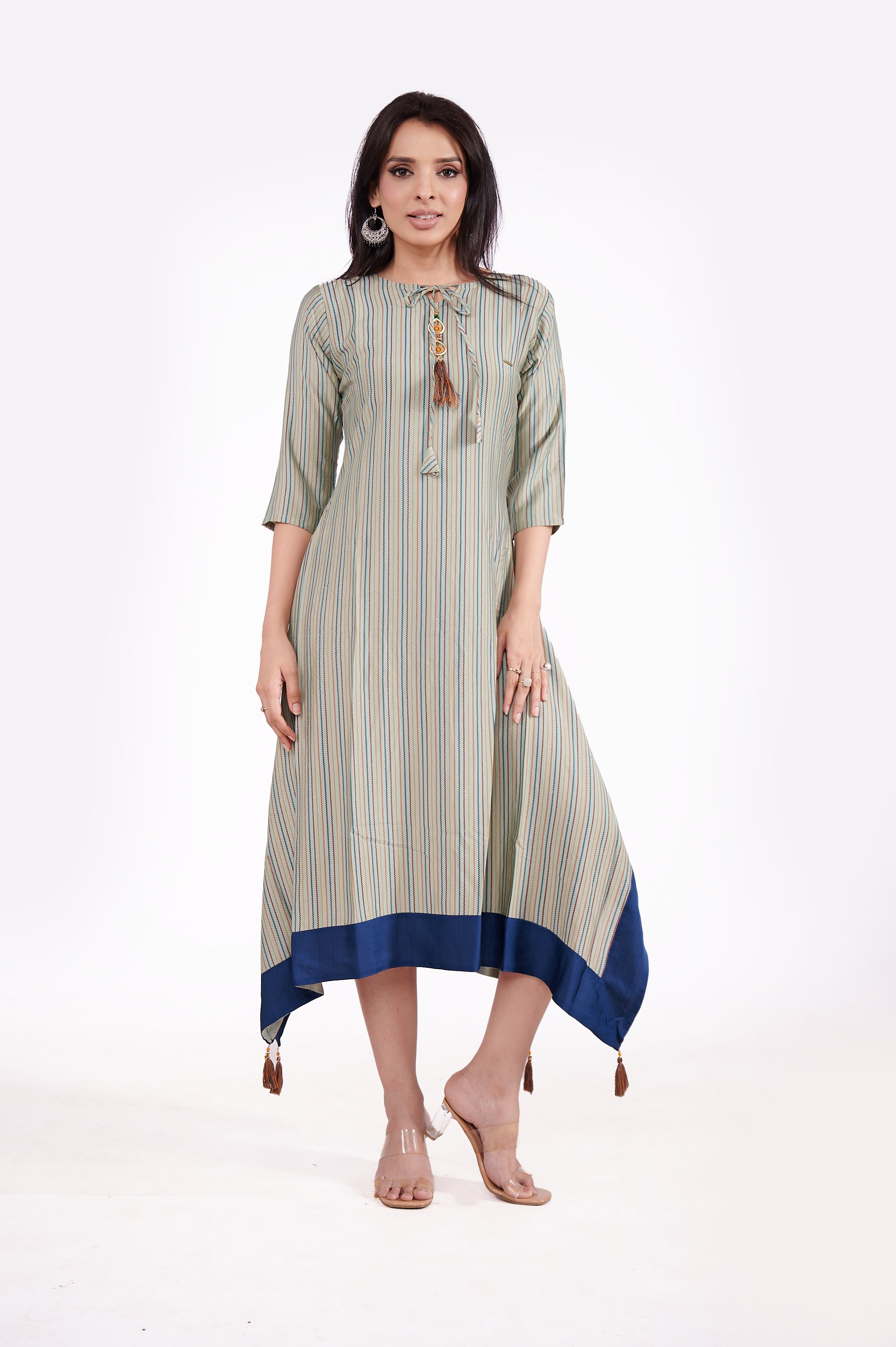 Rayon Lenzing Midi Dress image 6