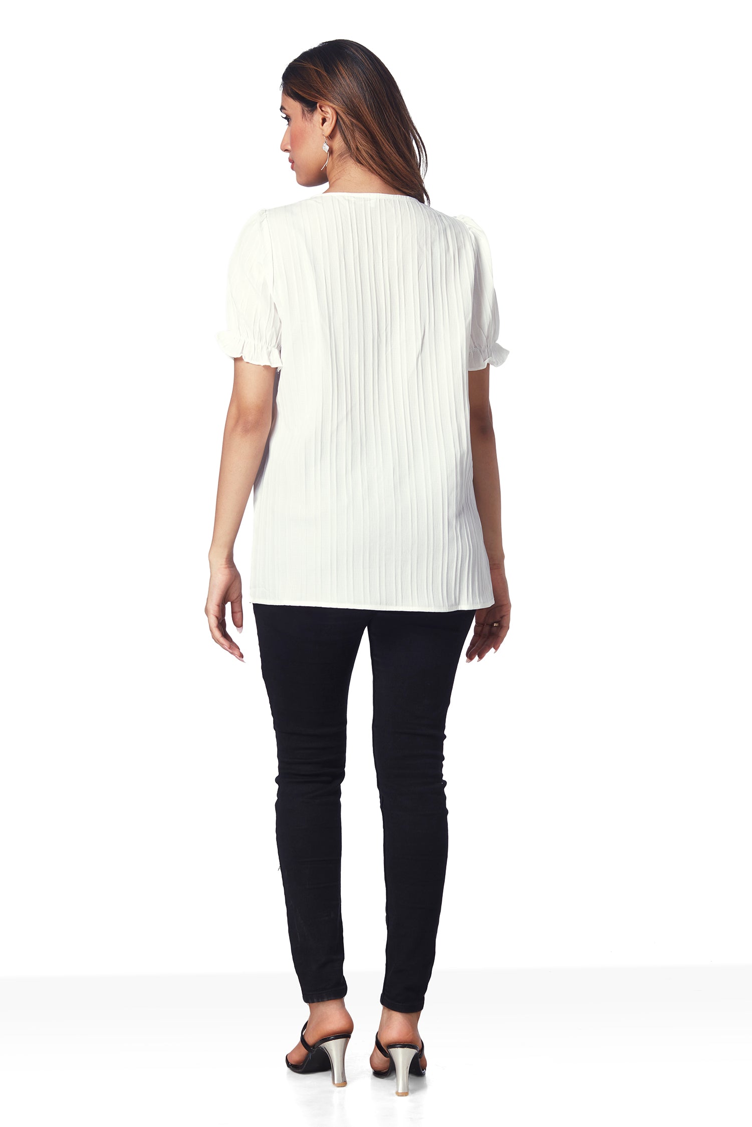 Top With Lace Work image 6