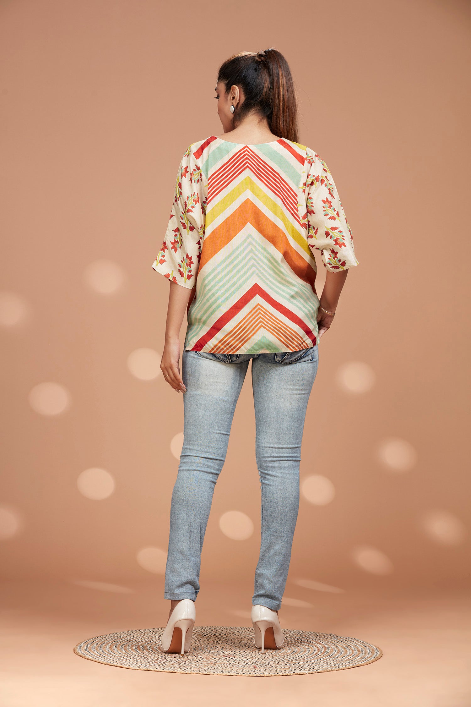 Viscose Round Neck Baggy Top image 5
