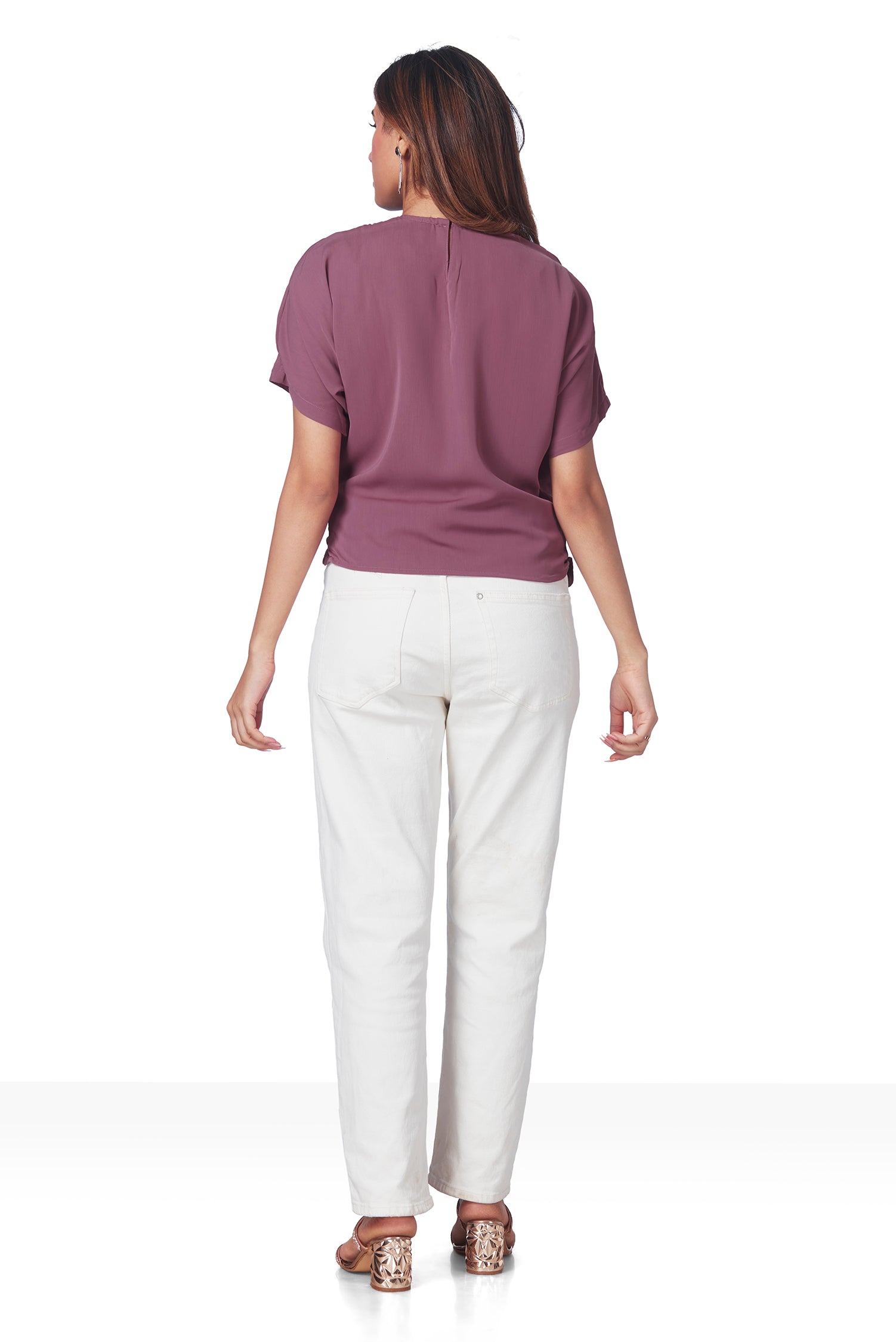Partywear Top With Self Inner Attached image 6