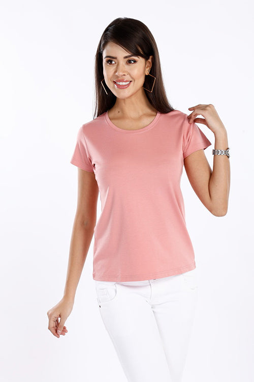 Classic U Neck T-shirt image 3