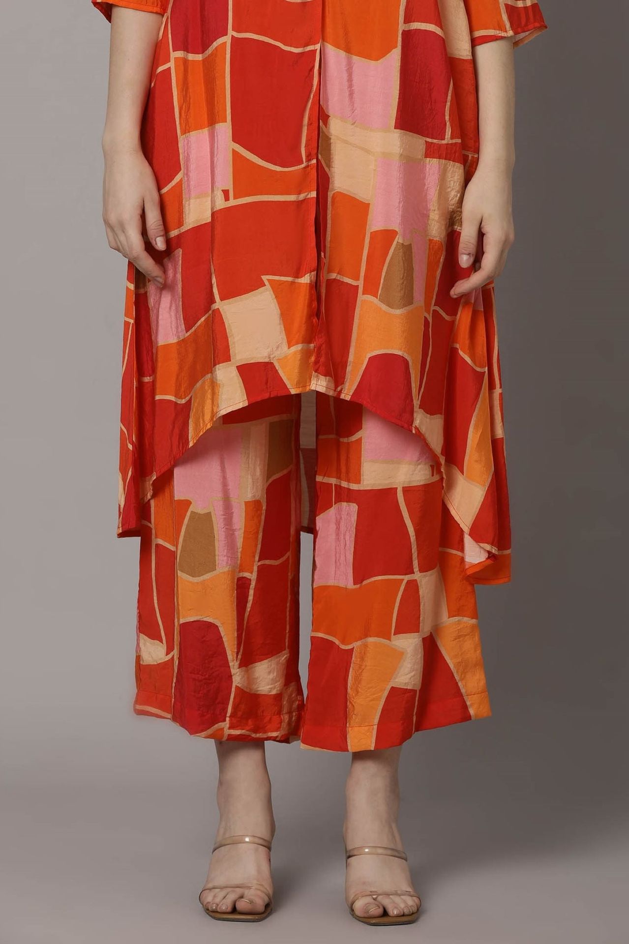 Orange Blaze High-low Cord Set image 5