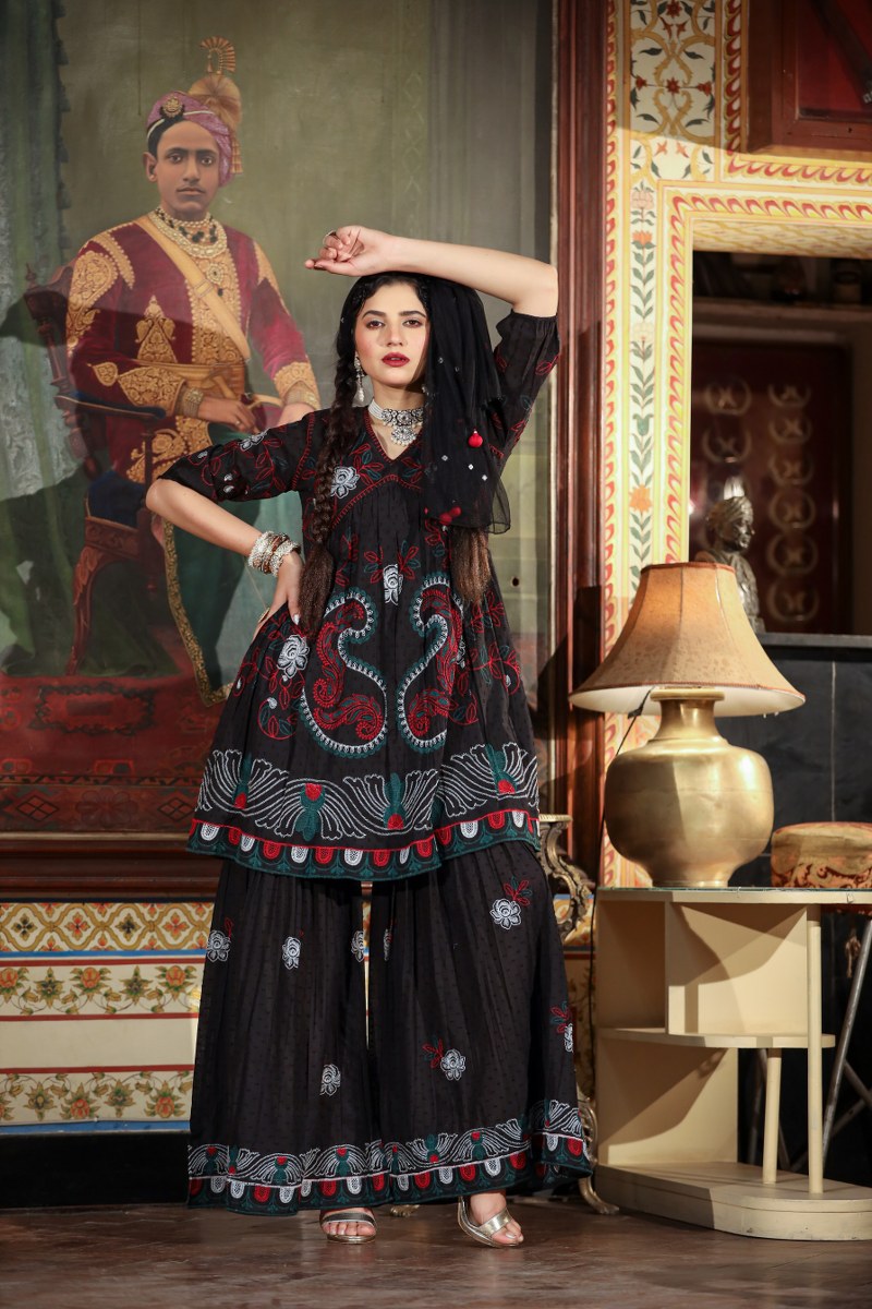 Cotton Sharara Co-ord Set image 6