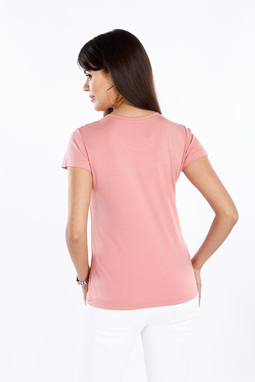 Classic U Neck T-shirt image 6