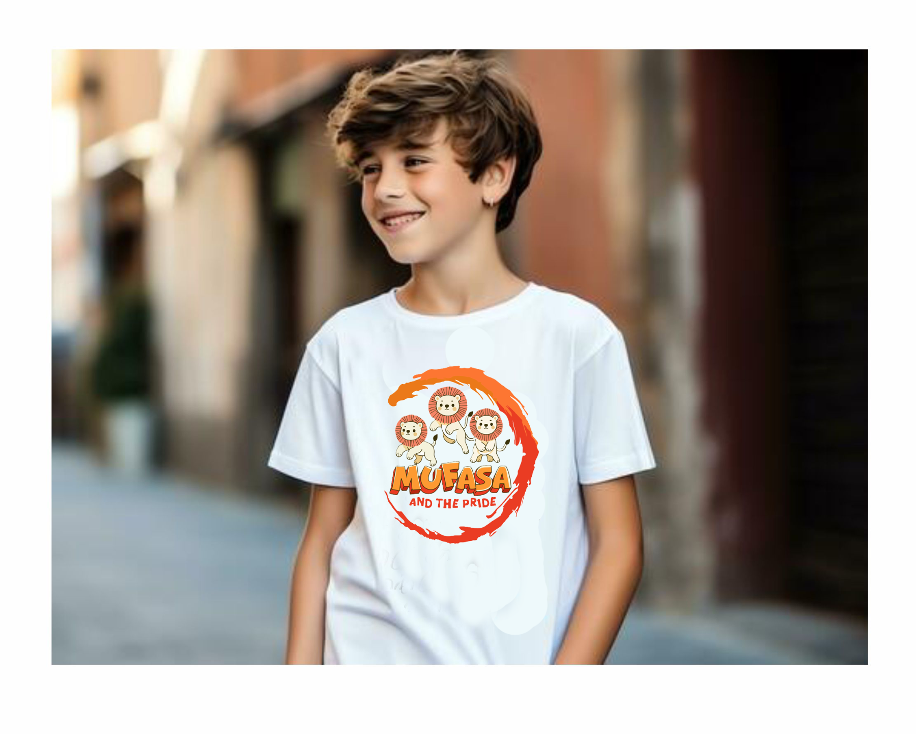 Lilypot Tees - Mufasa - Black image 2