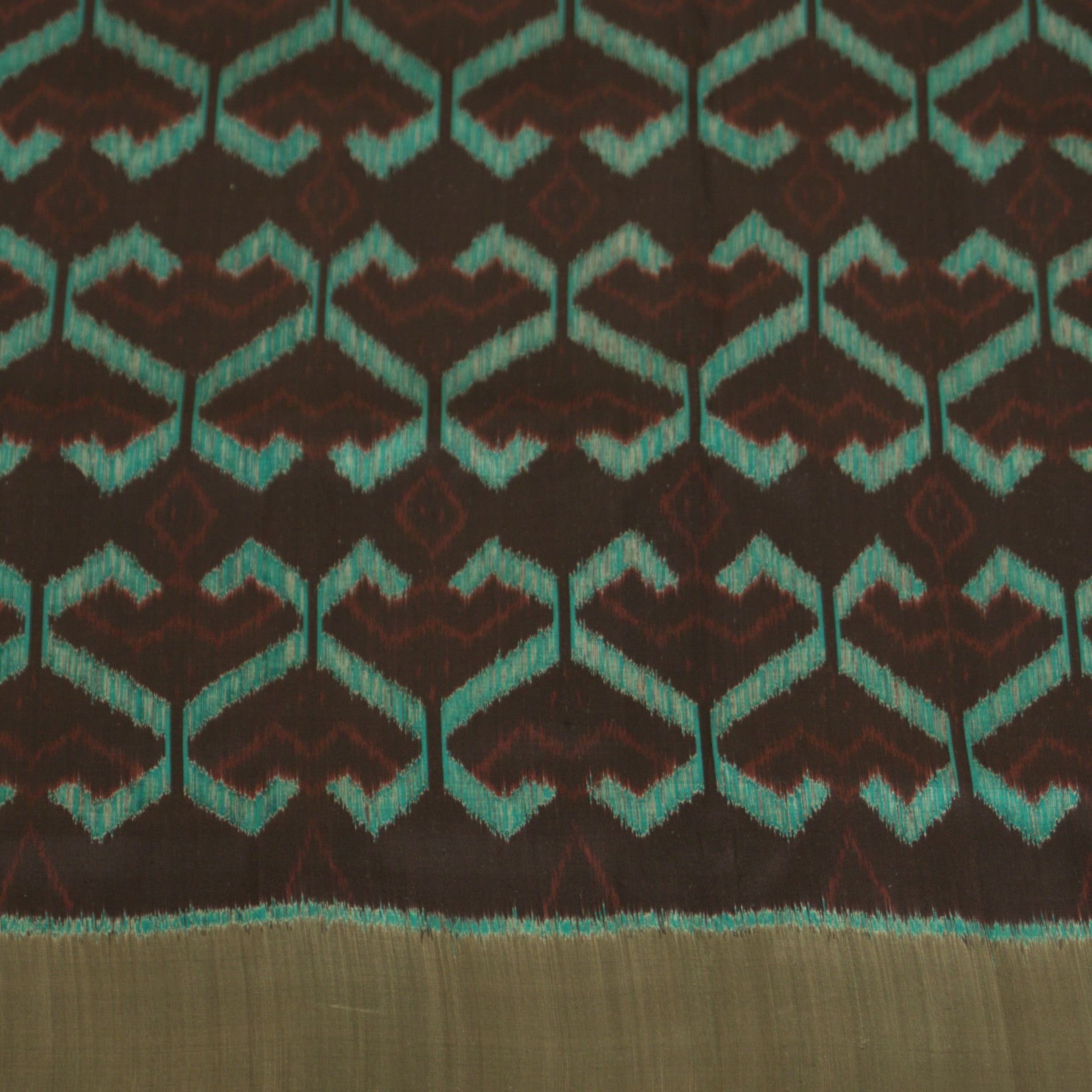 Bibhu Mohapatra Blue & Black Mulberry Silk Odisha Ikat Saree image 4