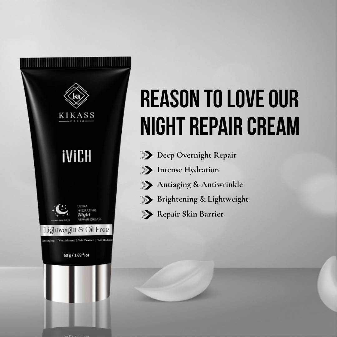 Kikass Ivich Ultra Hydrating Night Repair Cream image 4